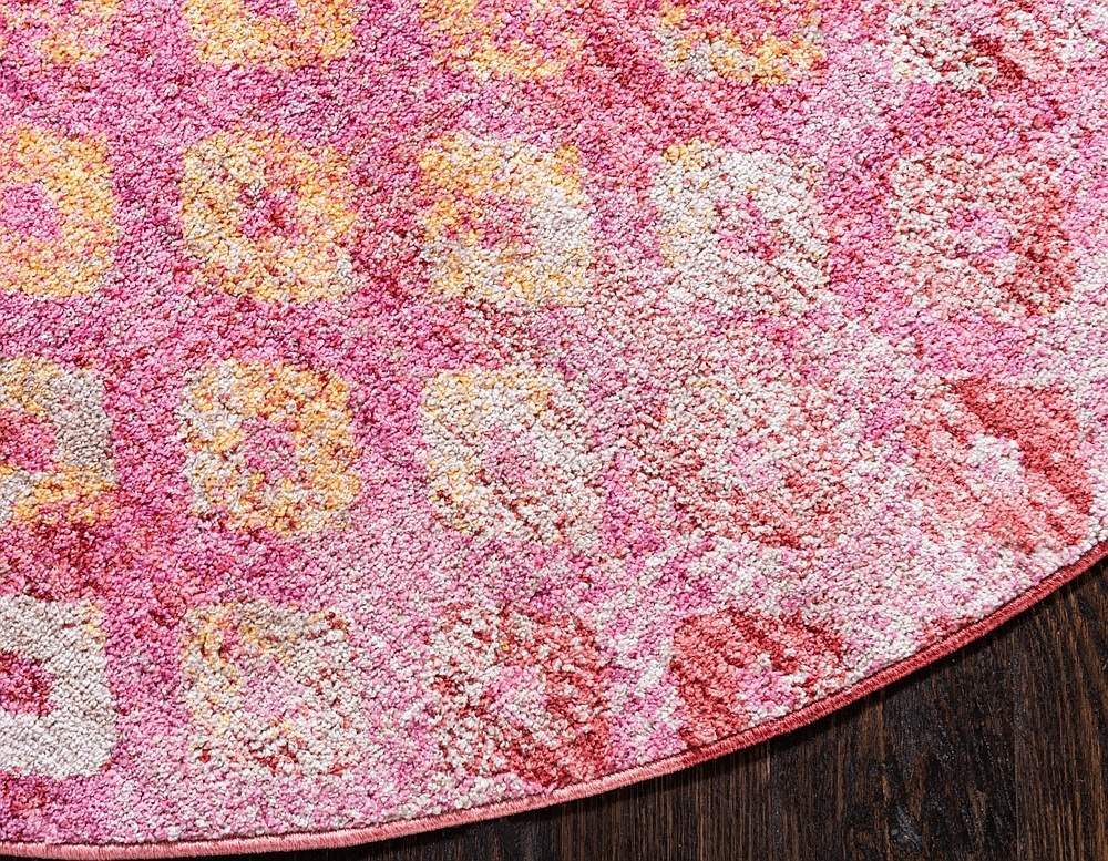 Area Rug – Rainbow Square Pattern