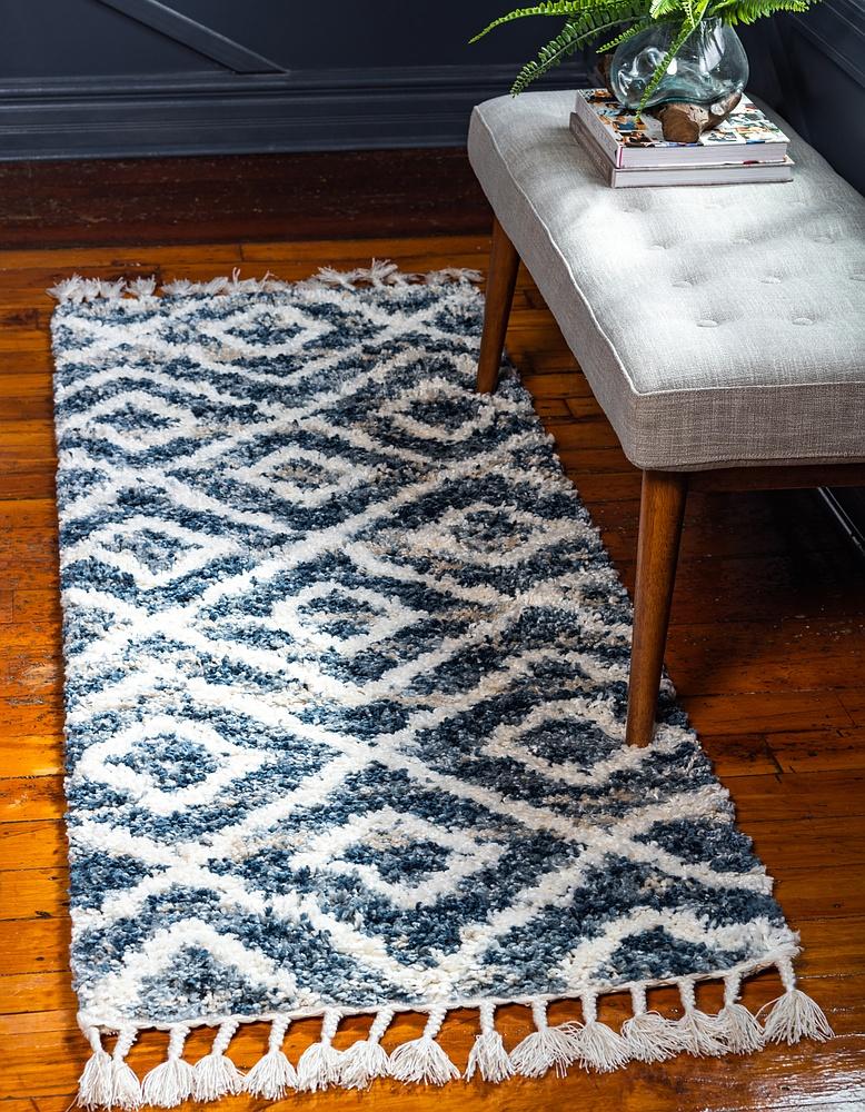 Area Rug – Diamond Pattern Shaggy