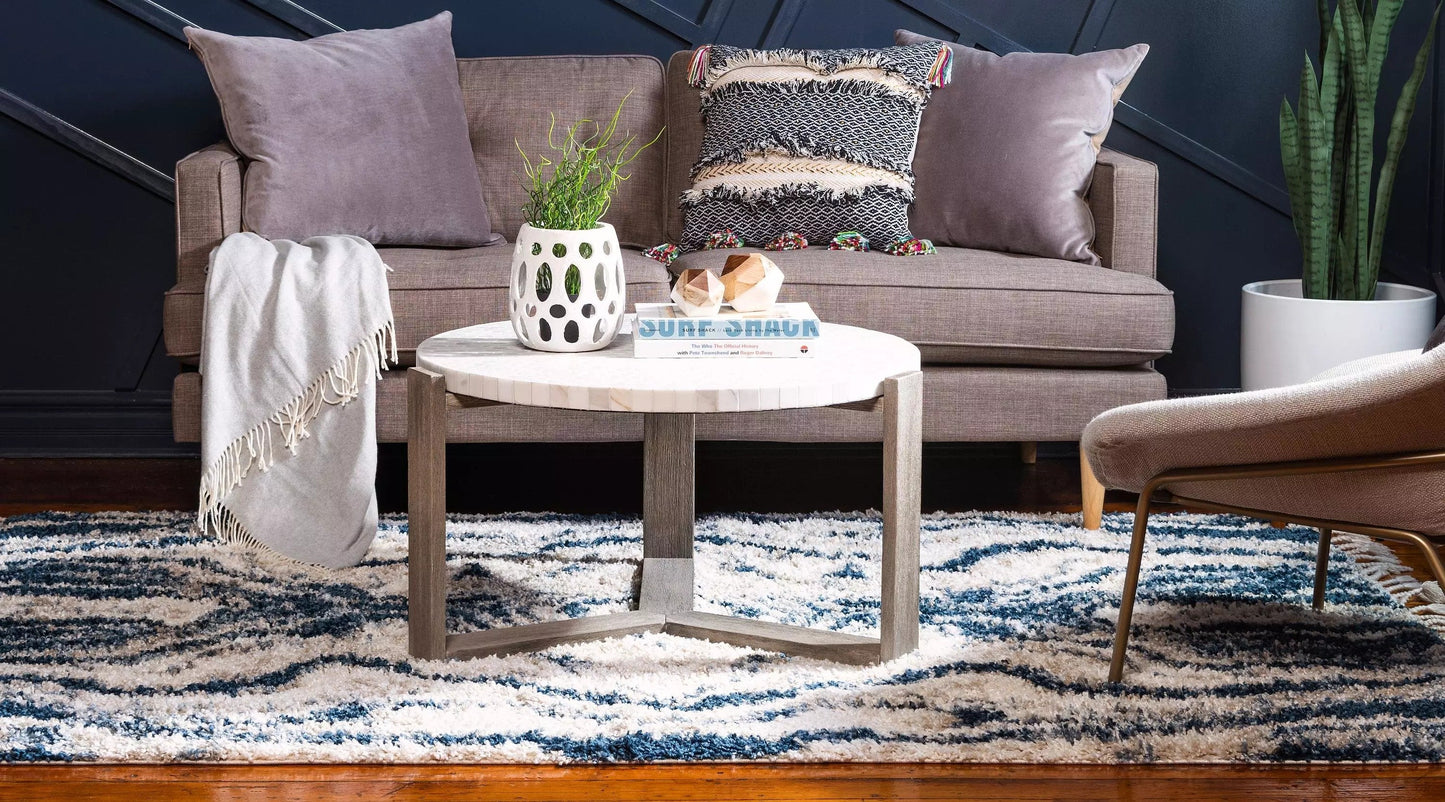Area Rug – Marble, Color Mix Shaggy