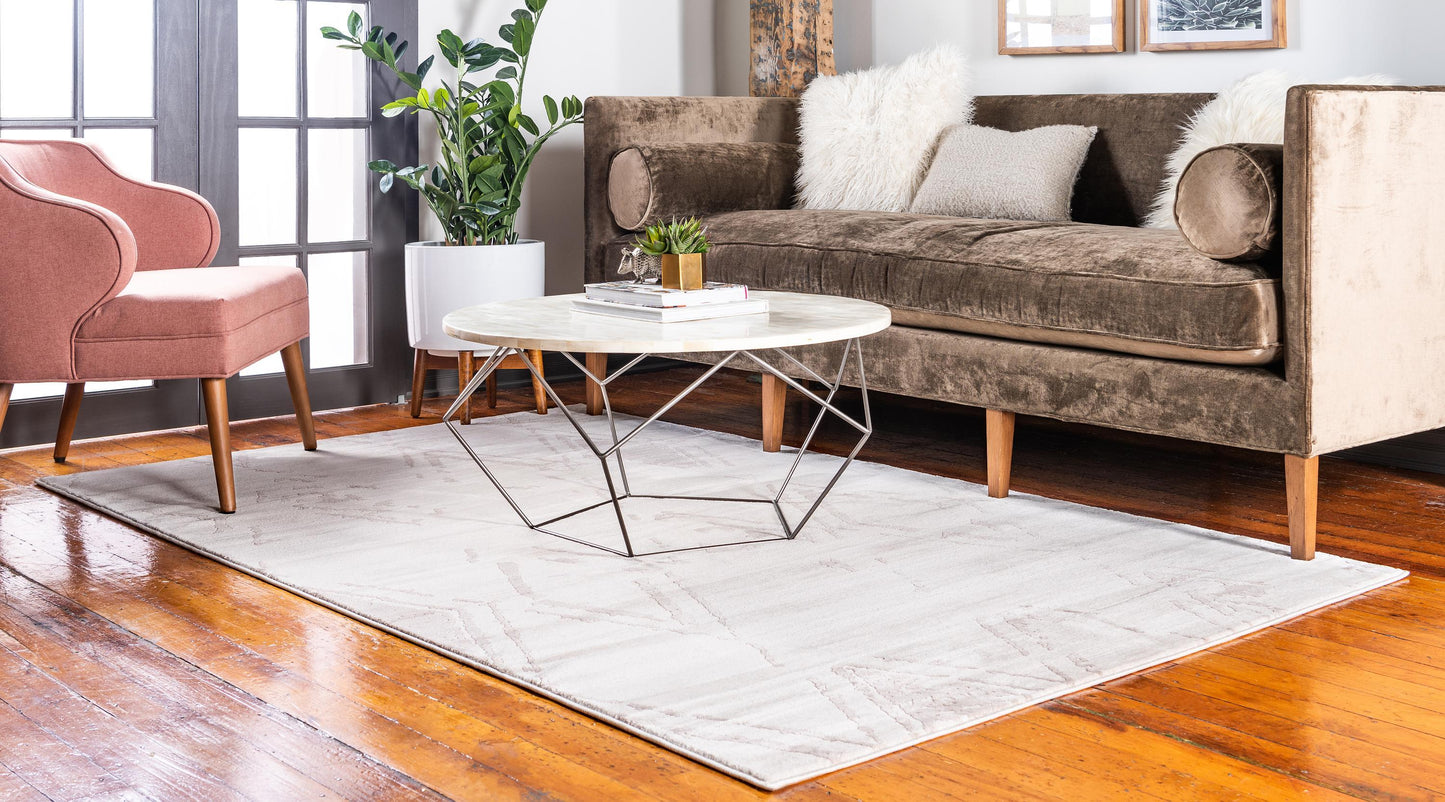 Area Rug – Faded Diamond Pattern Area