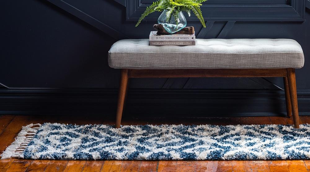 Area Rug – Diamond Pattern Shaggy