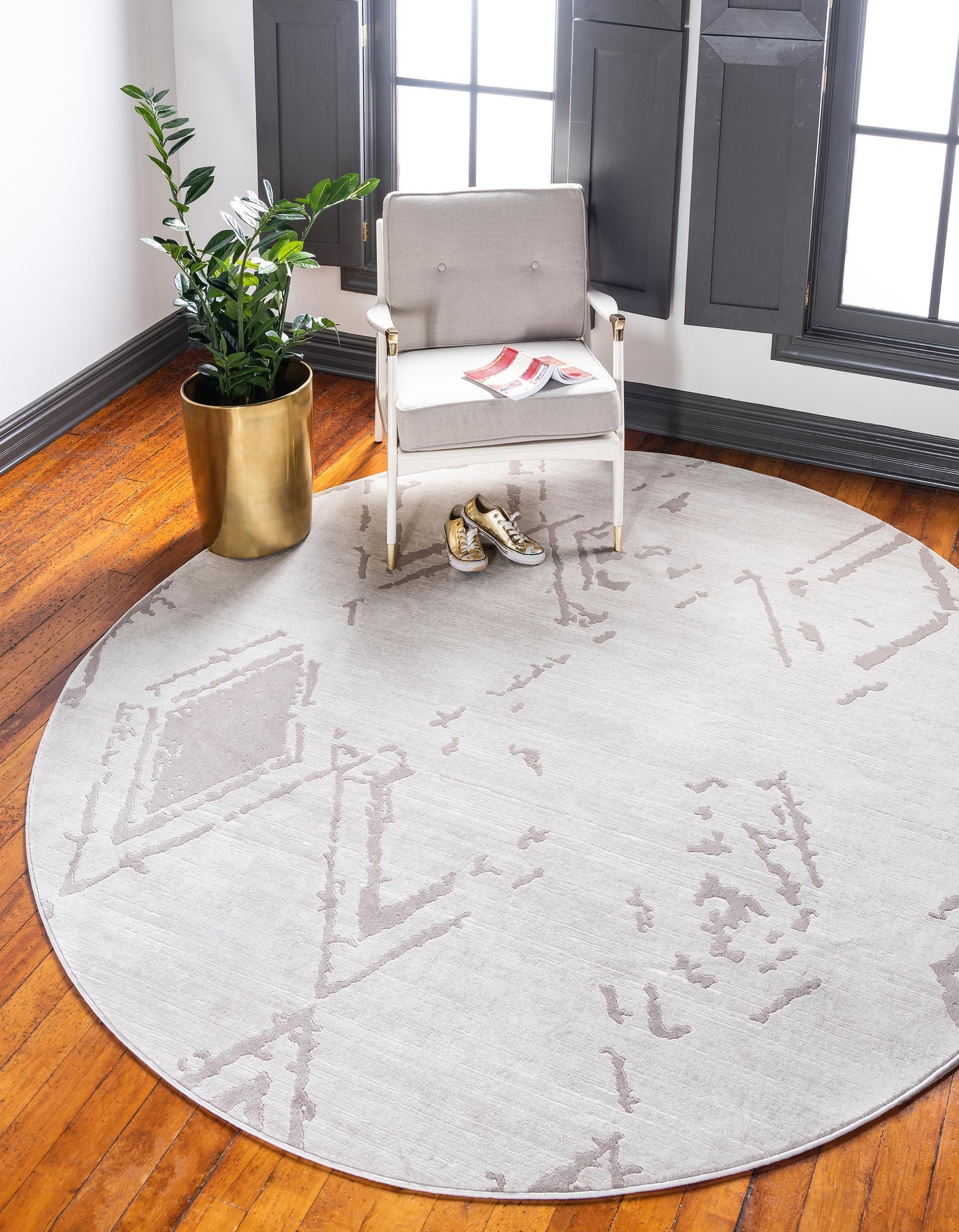 Area Rug – Faded Diamond Pattern Area