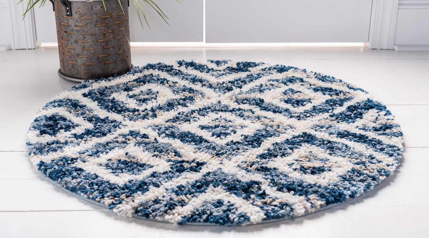 Area Rug – Diamond Pattern Shaggy