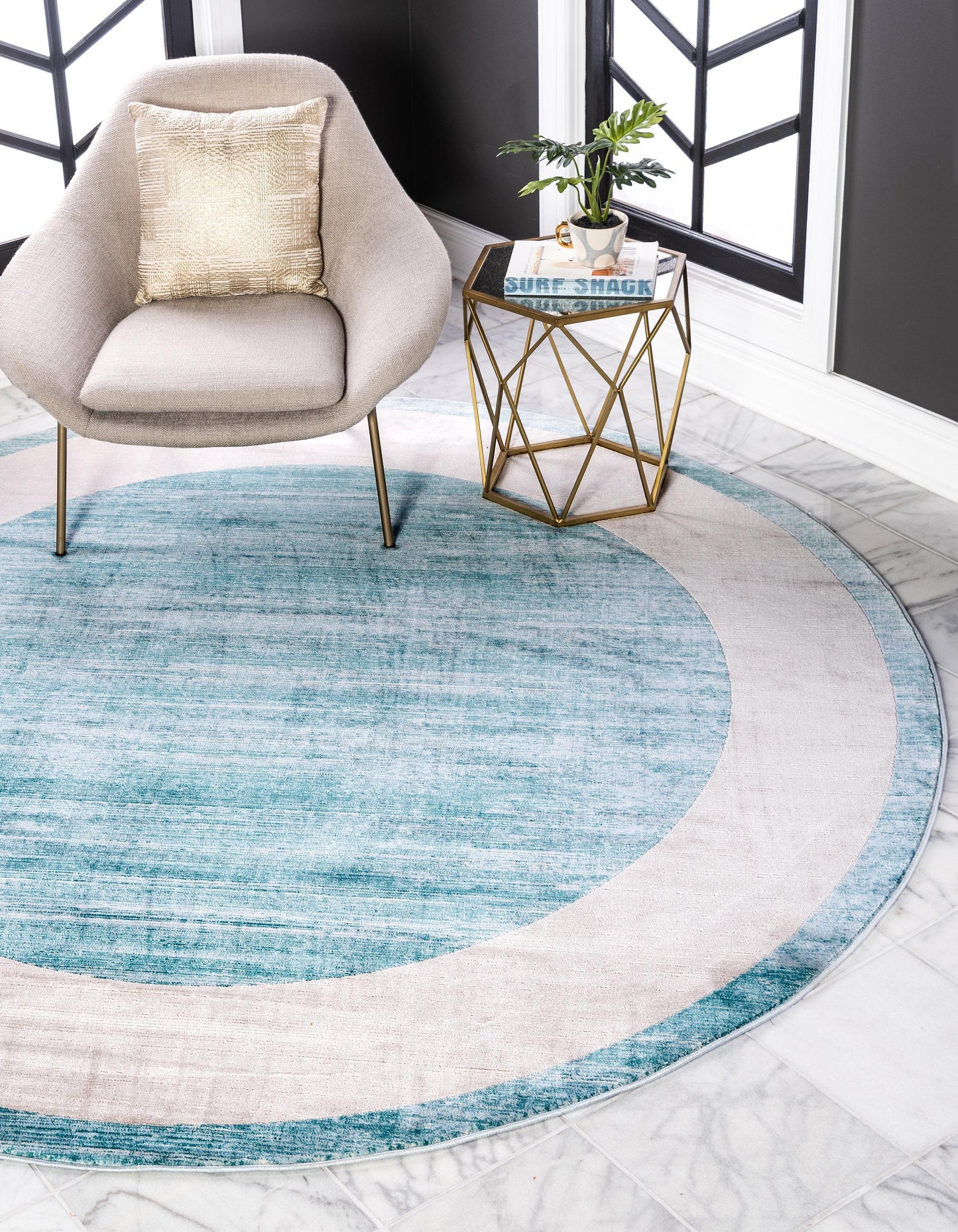 Area Rug – Modern, Border