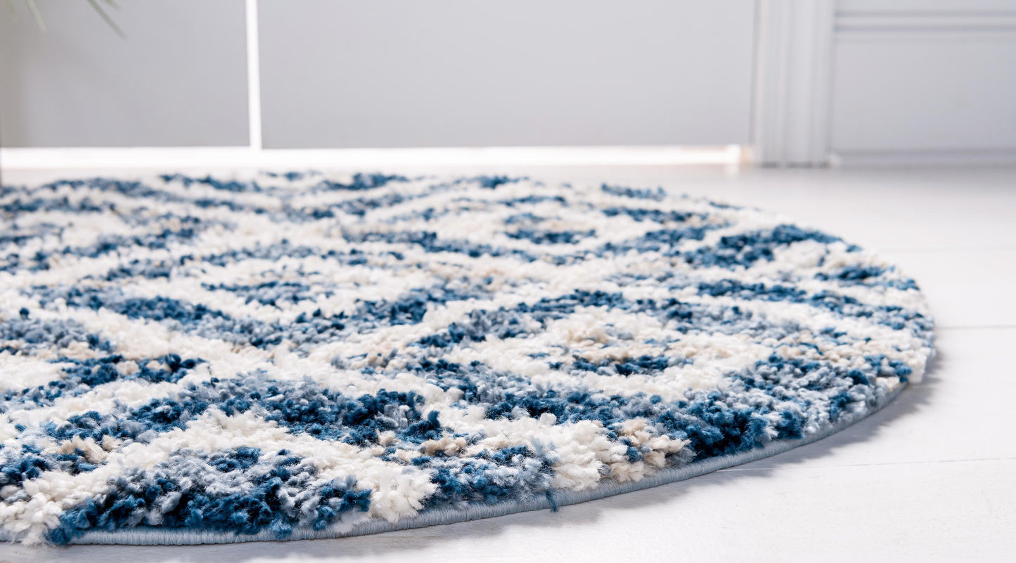 Area Rug – Diamond Pattern Shaggy