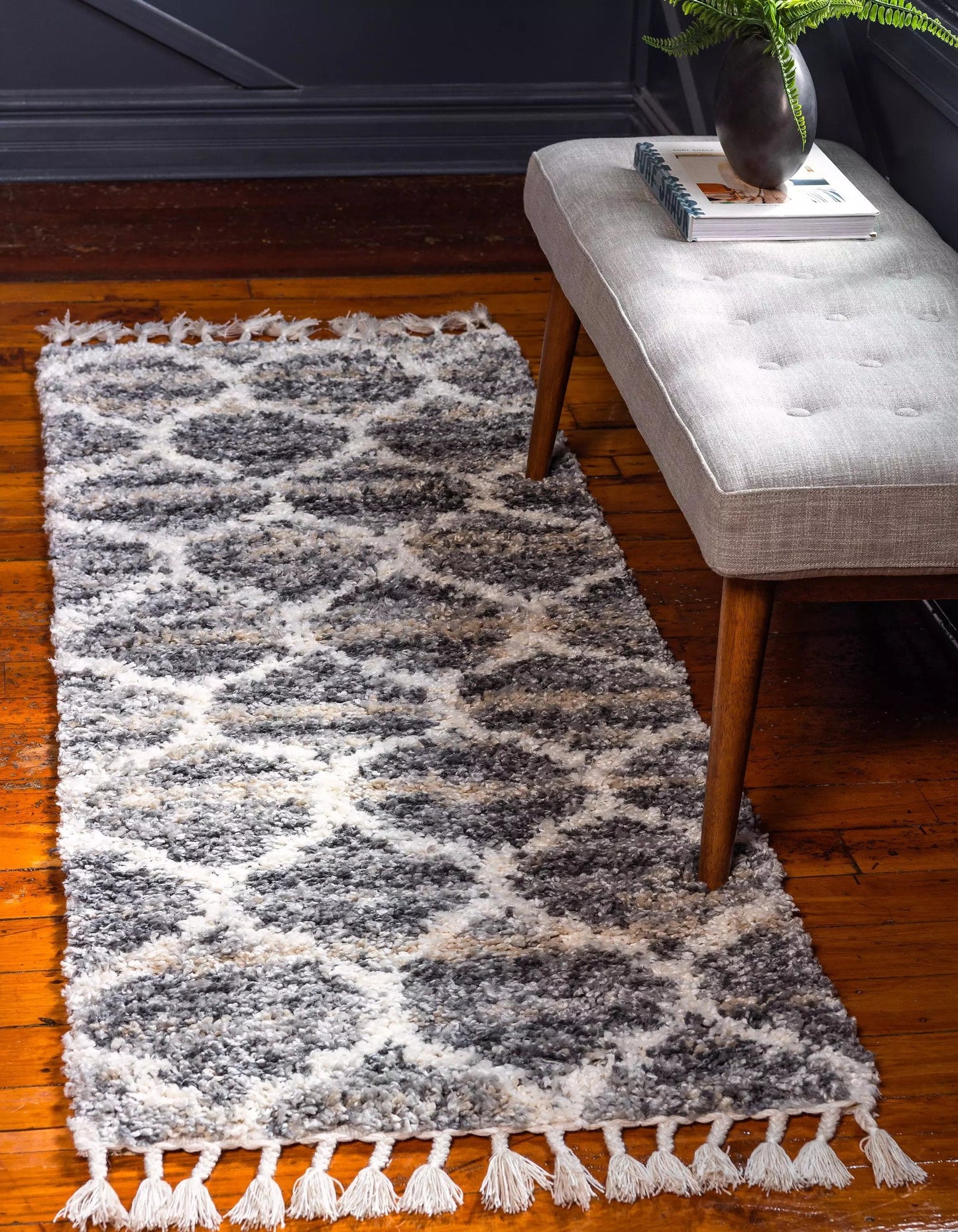 Area Rug – Modern, Pattern Shaggy Area