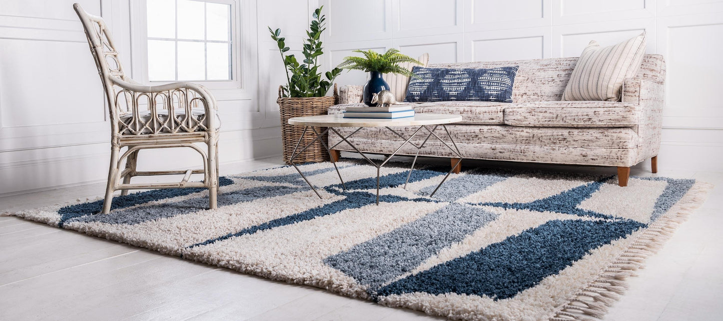 Area Rug – Modern, Shaggy Area