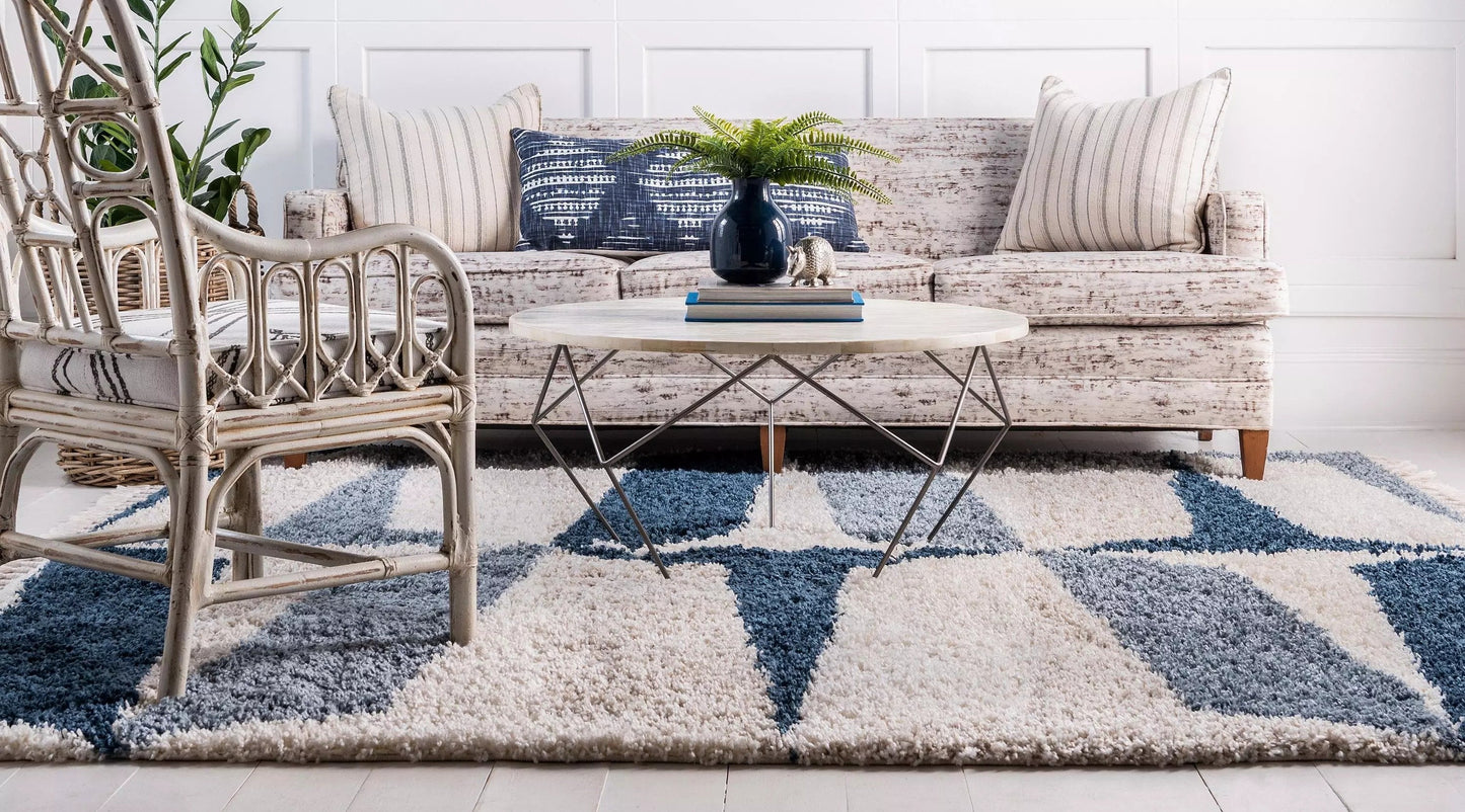 Area Rug – Modern, Shaggy Area