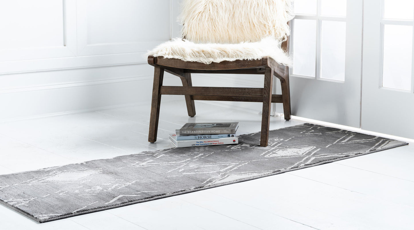 Area Rug – Faded Diamond Pattern Area