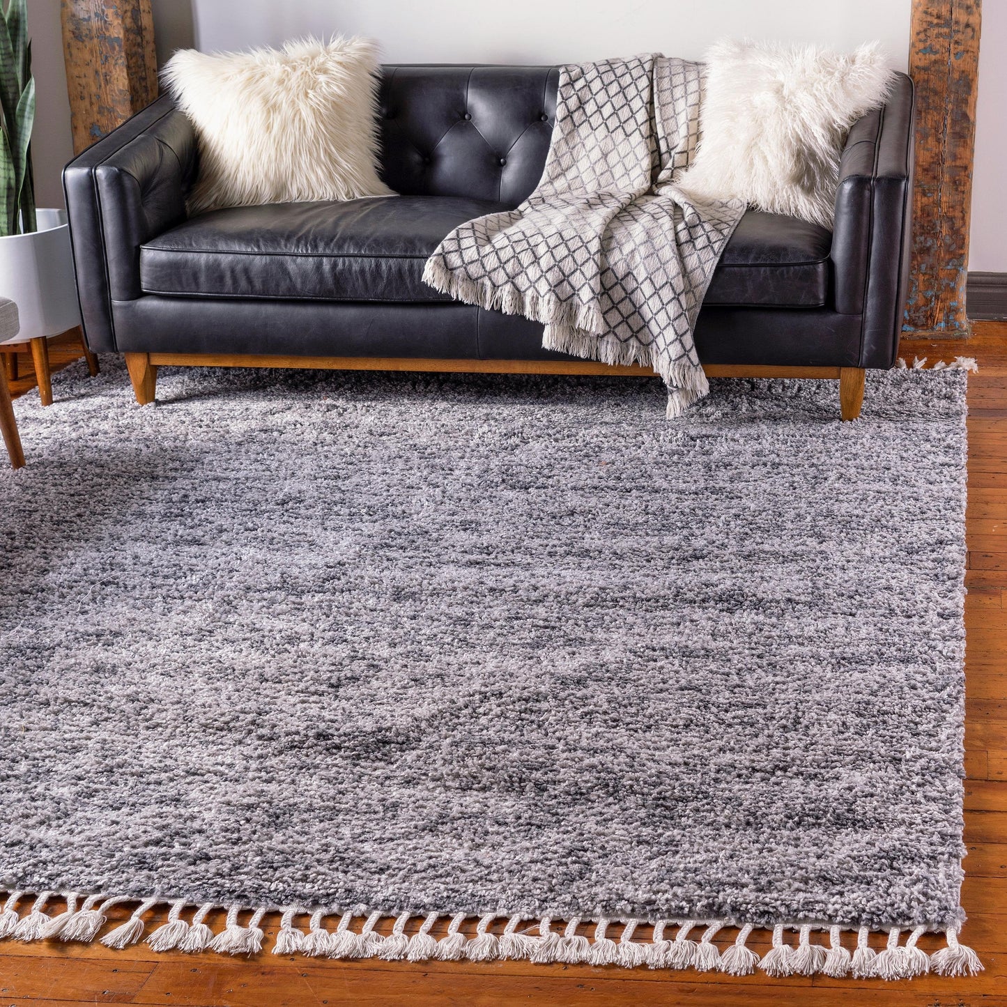 Area Rug – Modern, Marl Shaggy