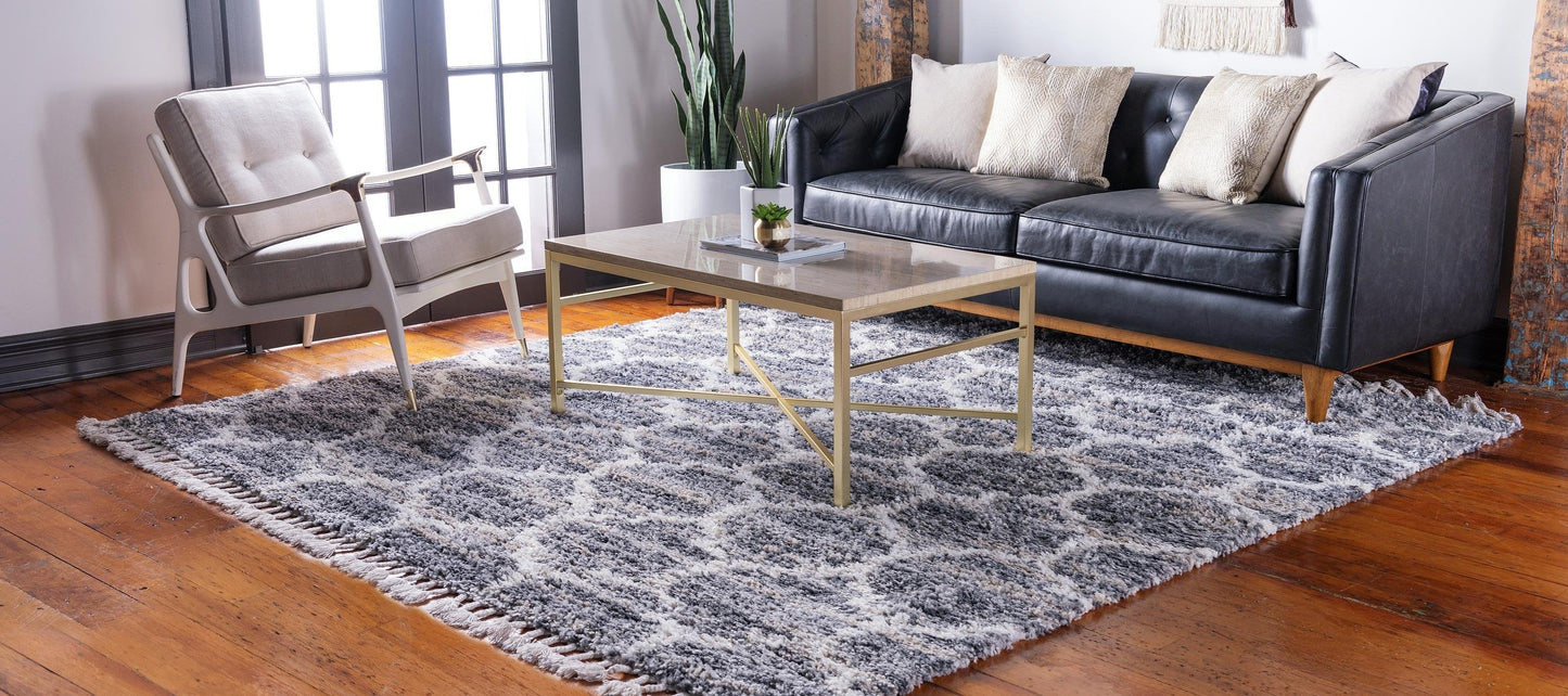 Area Rug – Modern, Pattern Shaggy Area