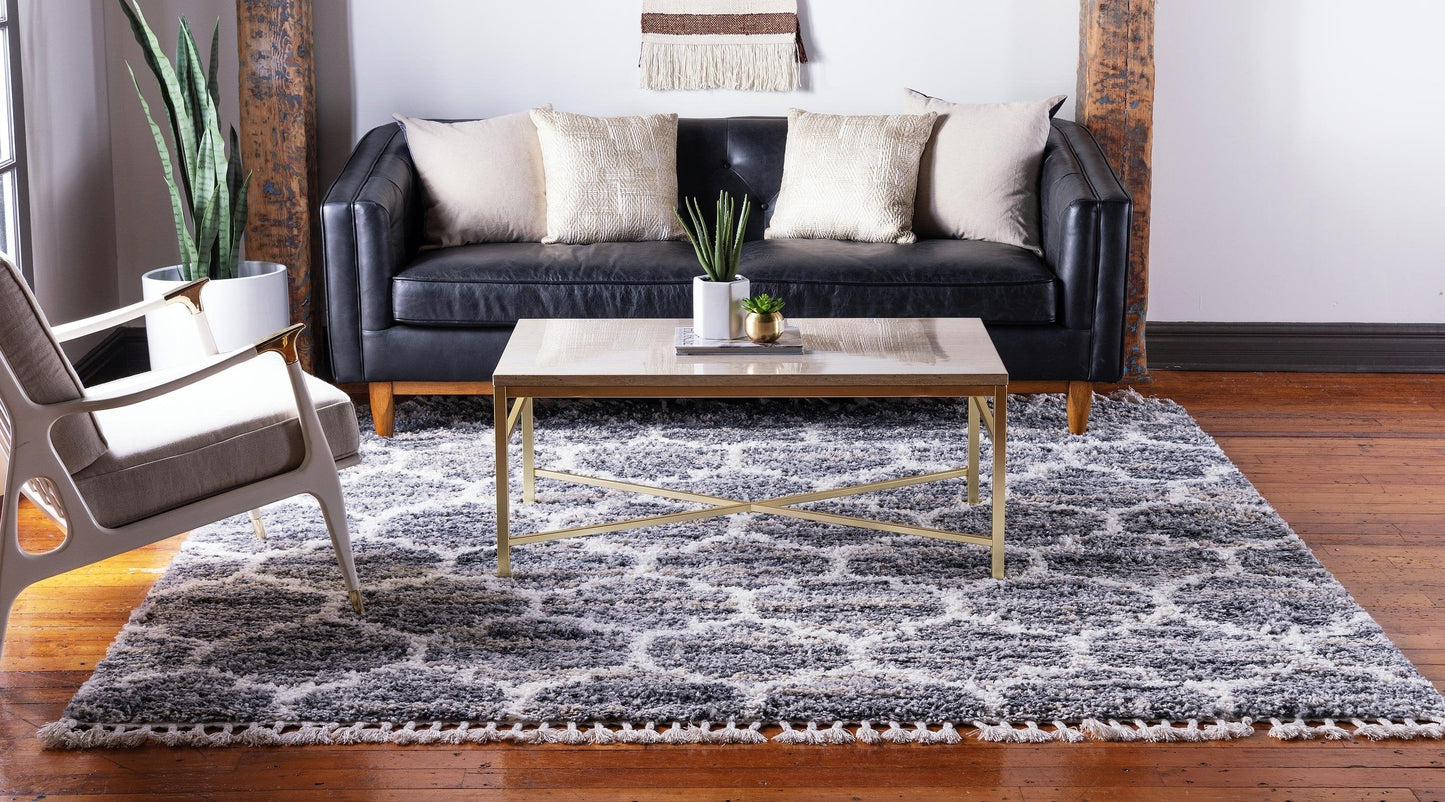 Area Rug – Modern, Pattern Shaggy Area