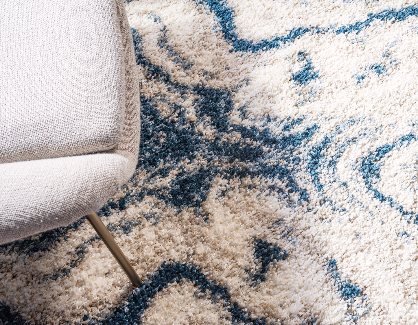 Area Rug – Marble, Color Mix Shaggy