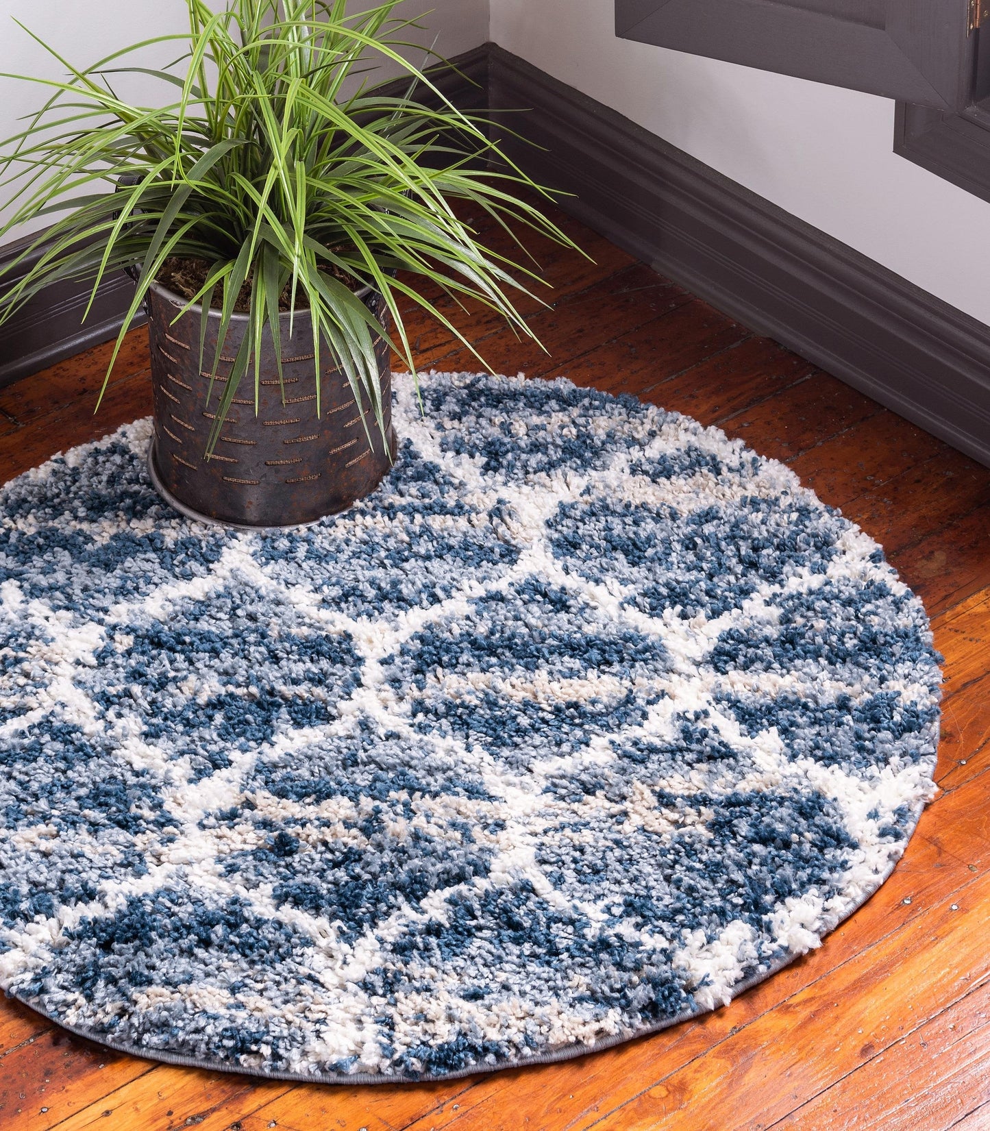 Area Rug – Modern, Pattern Shaggy Area