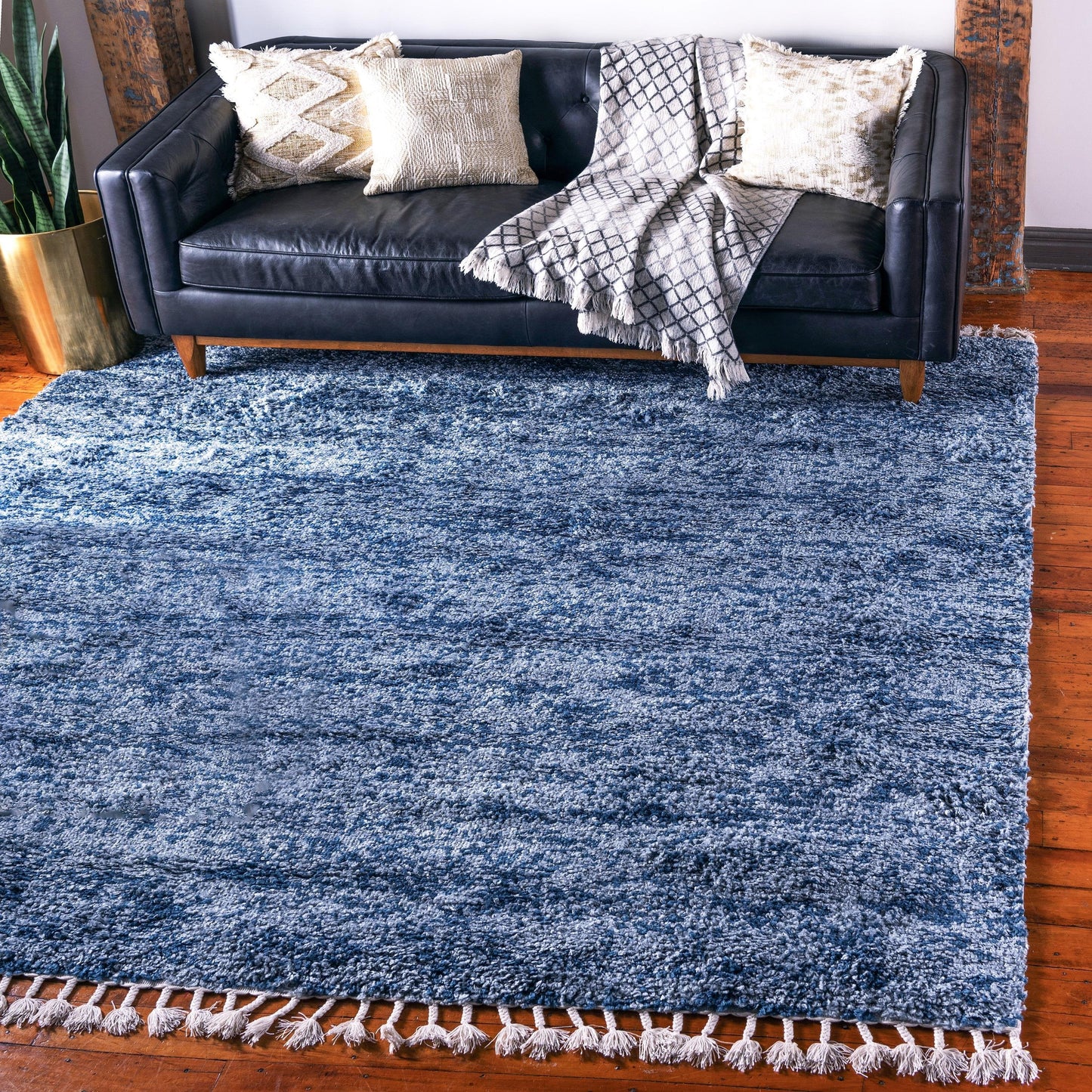 Area Rug – Modern, Marl Shaggy