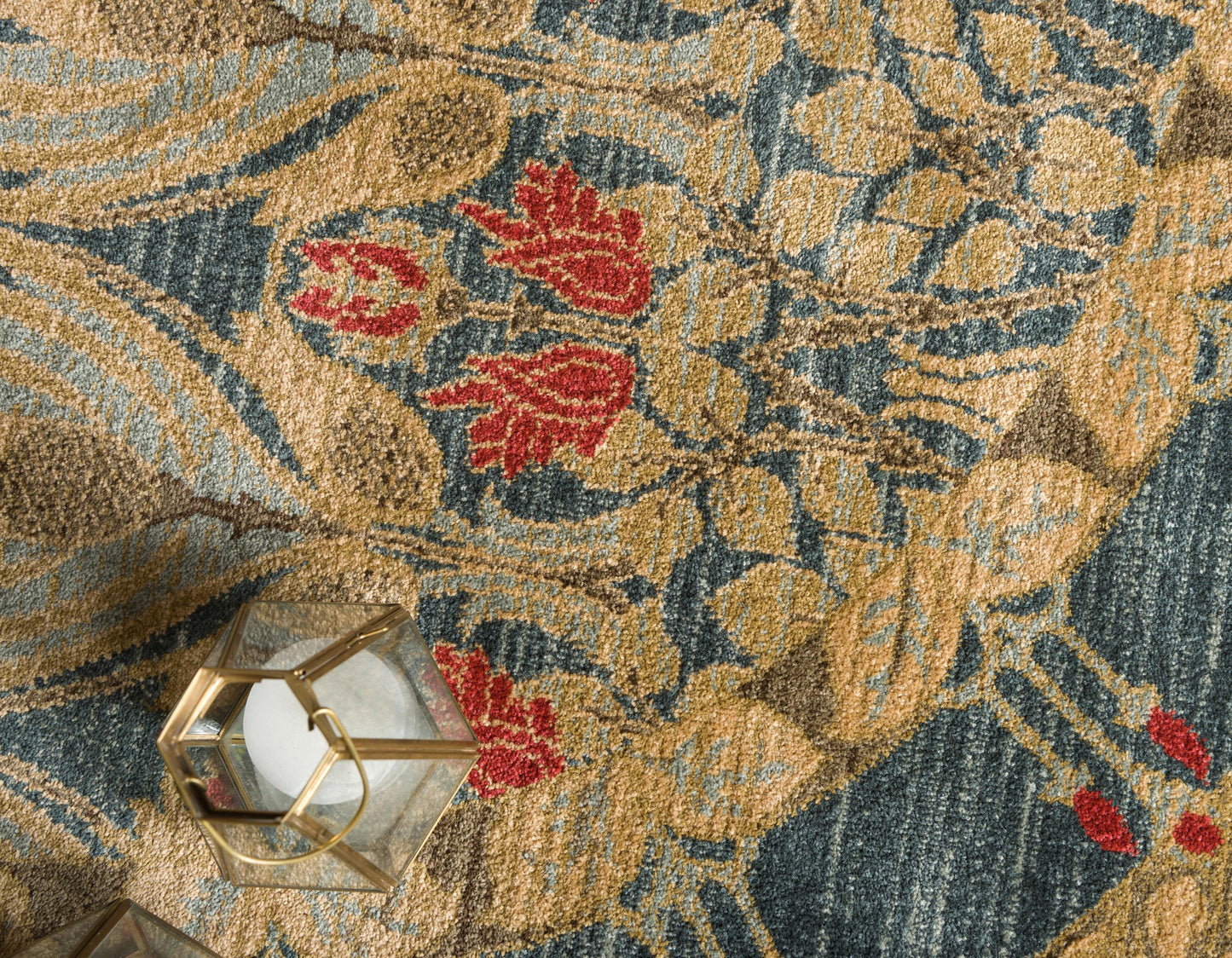 Area Rug Vintage Modern Fringe Living Room