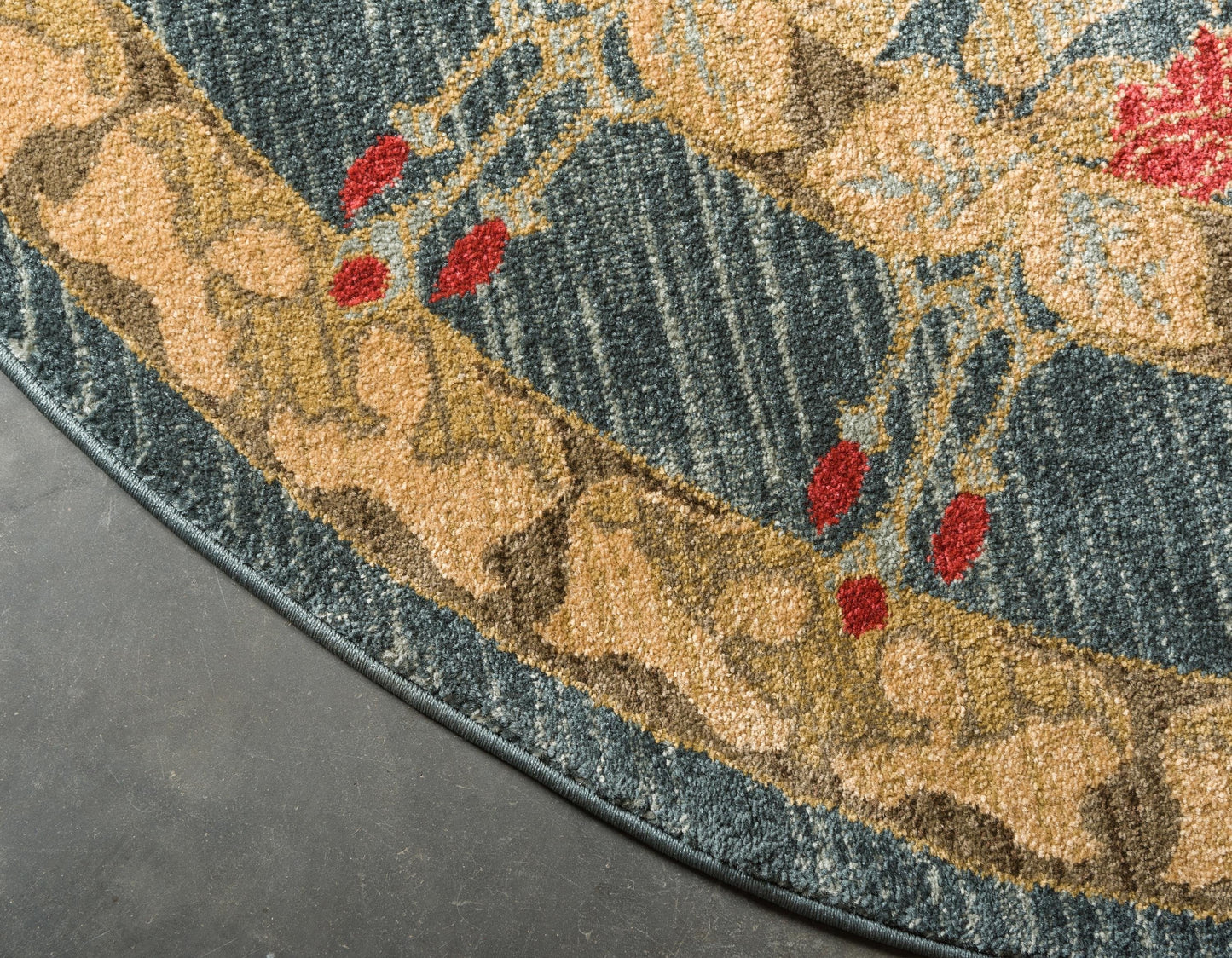 Area Rug Vintage Modern Fringe Living Room