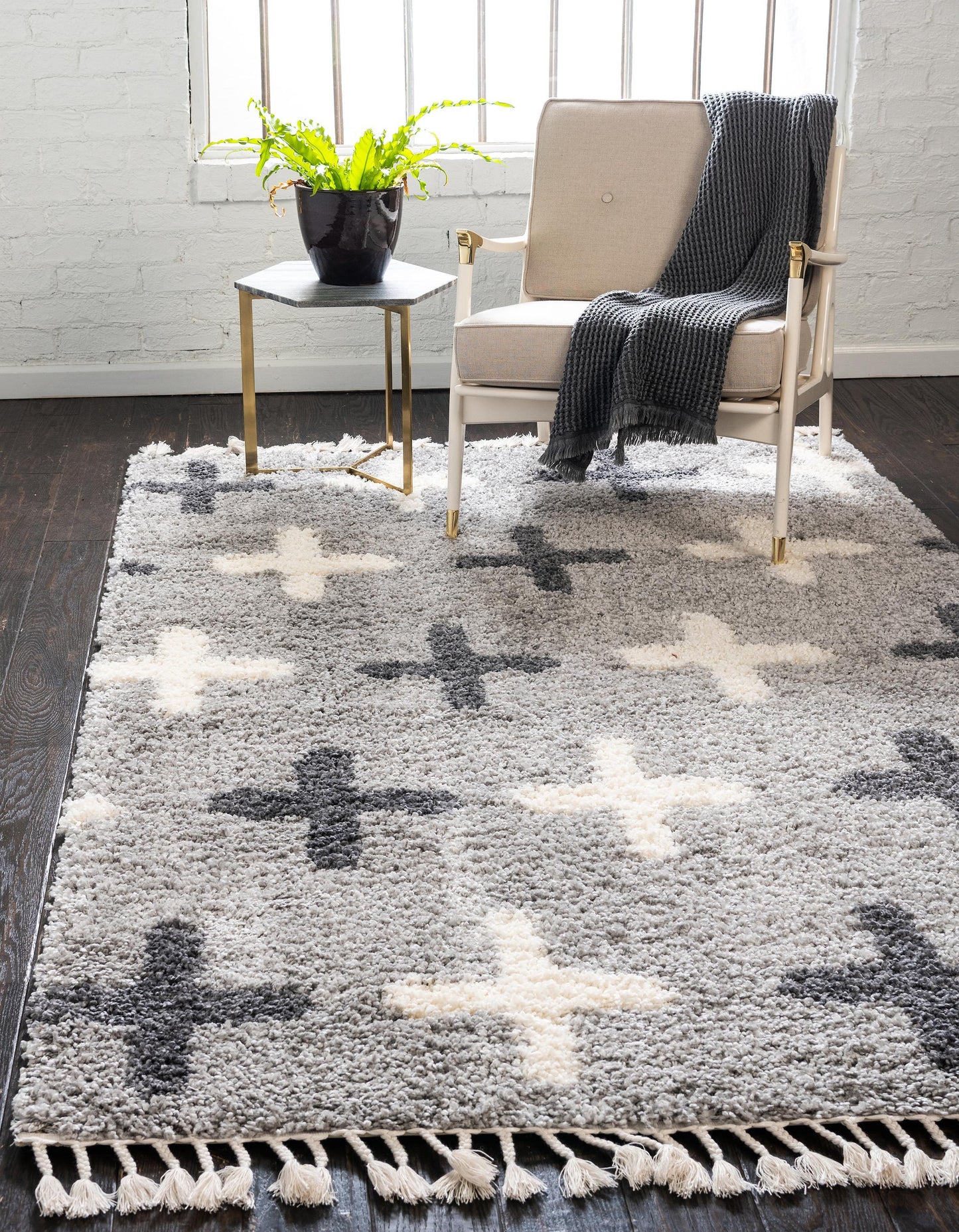 Area Rug – Nordic, Modern Nordic Shaggy