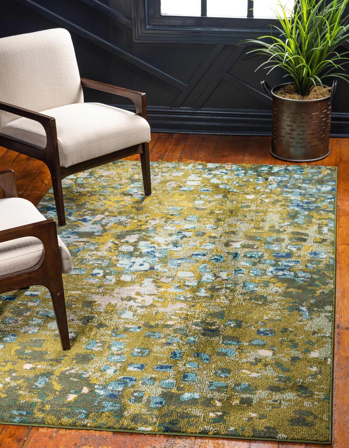 Area Rug – Modern, Color Pattern