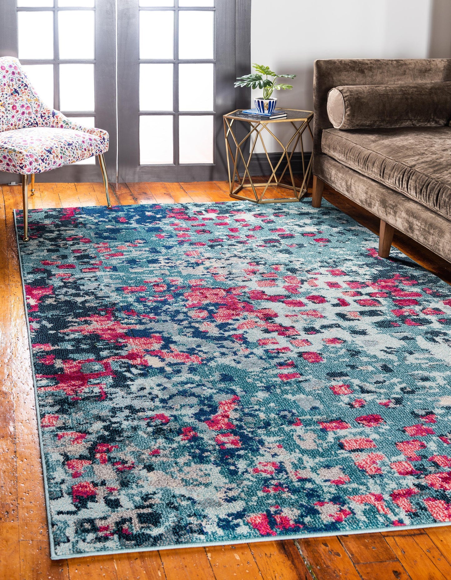 Area Rug – Modern, Color Pattern