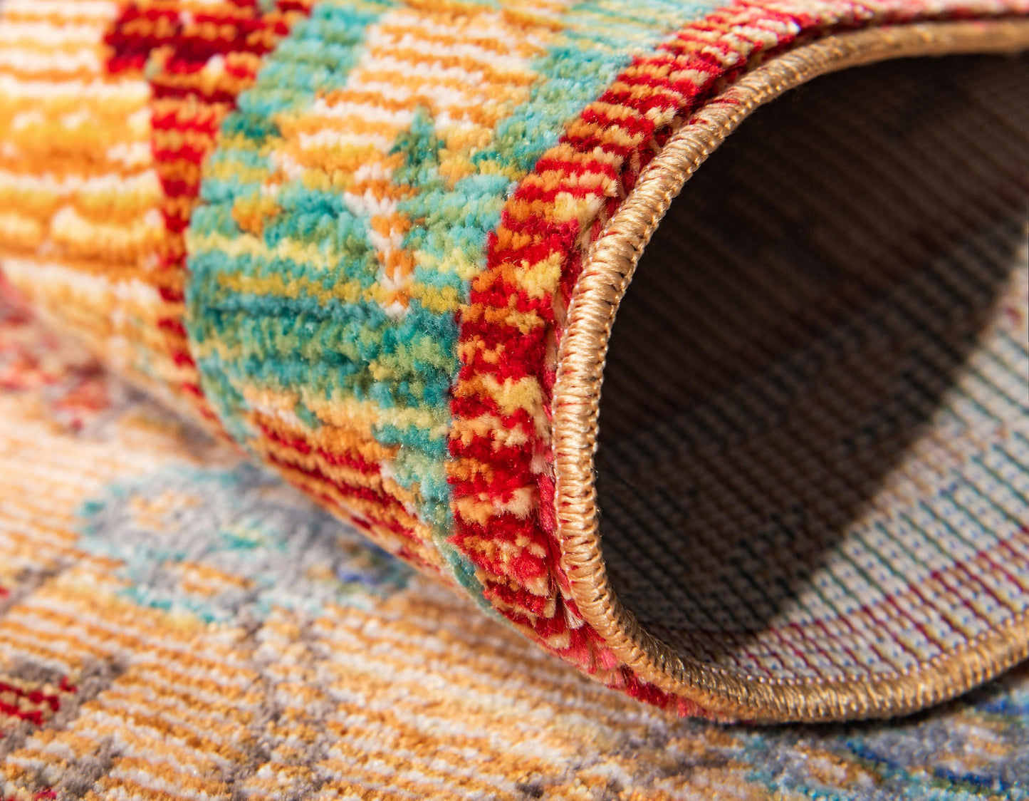 Area Rug – Modern, Bold Pattern Area