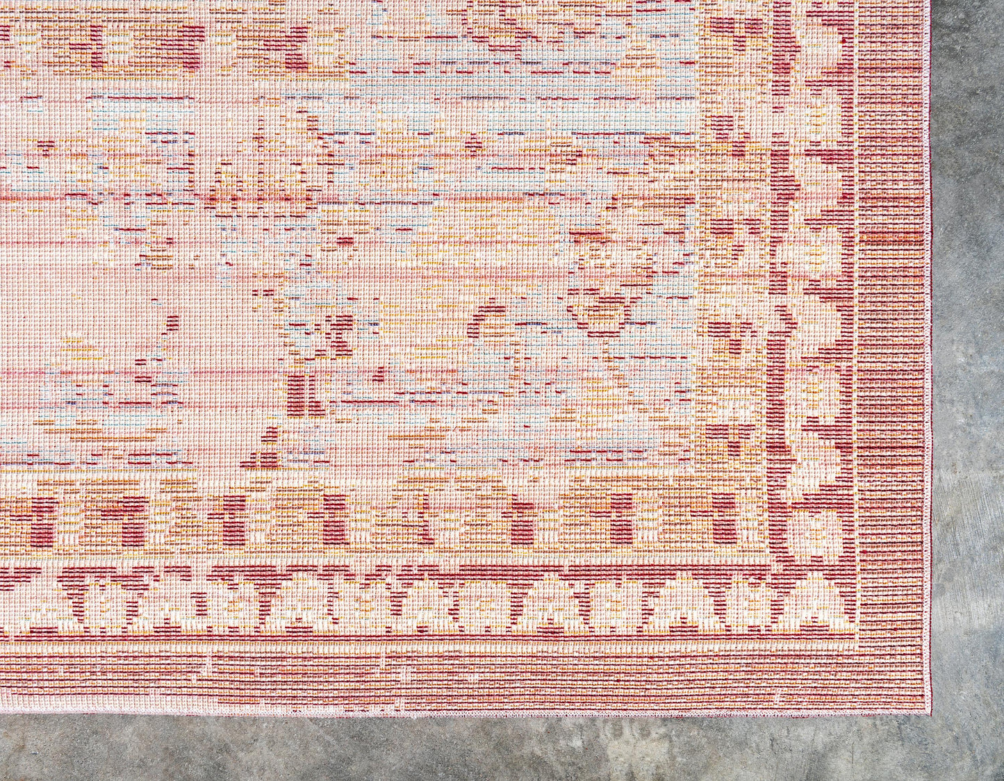 Area Rug Vintage Faded Style Living Room Decor