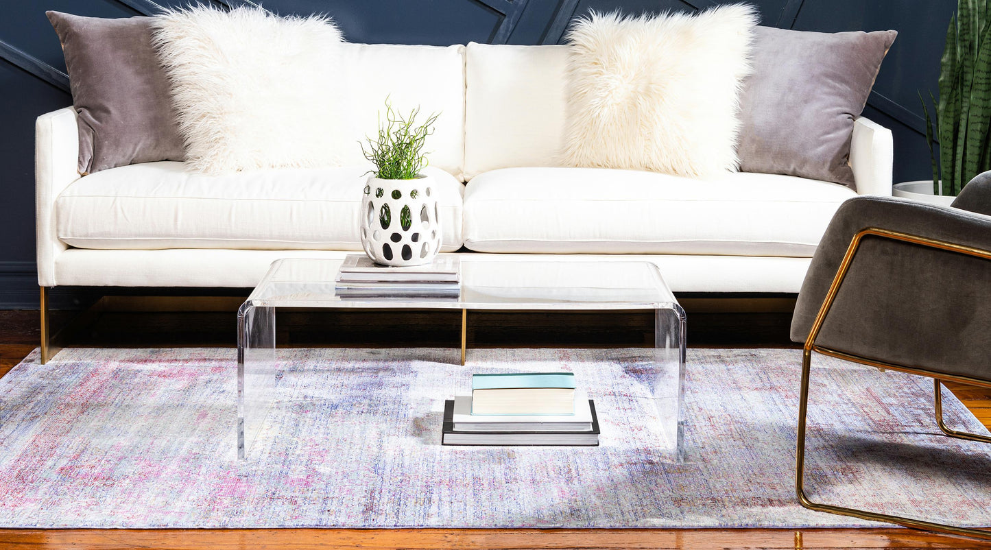 Area Rug – Modern, Violet Gradient Blend