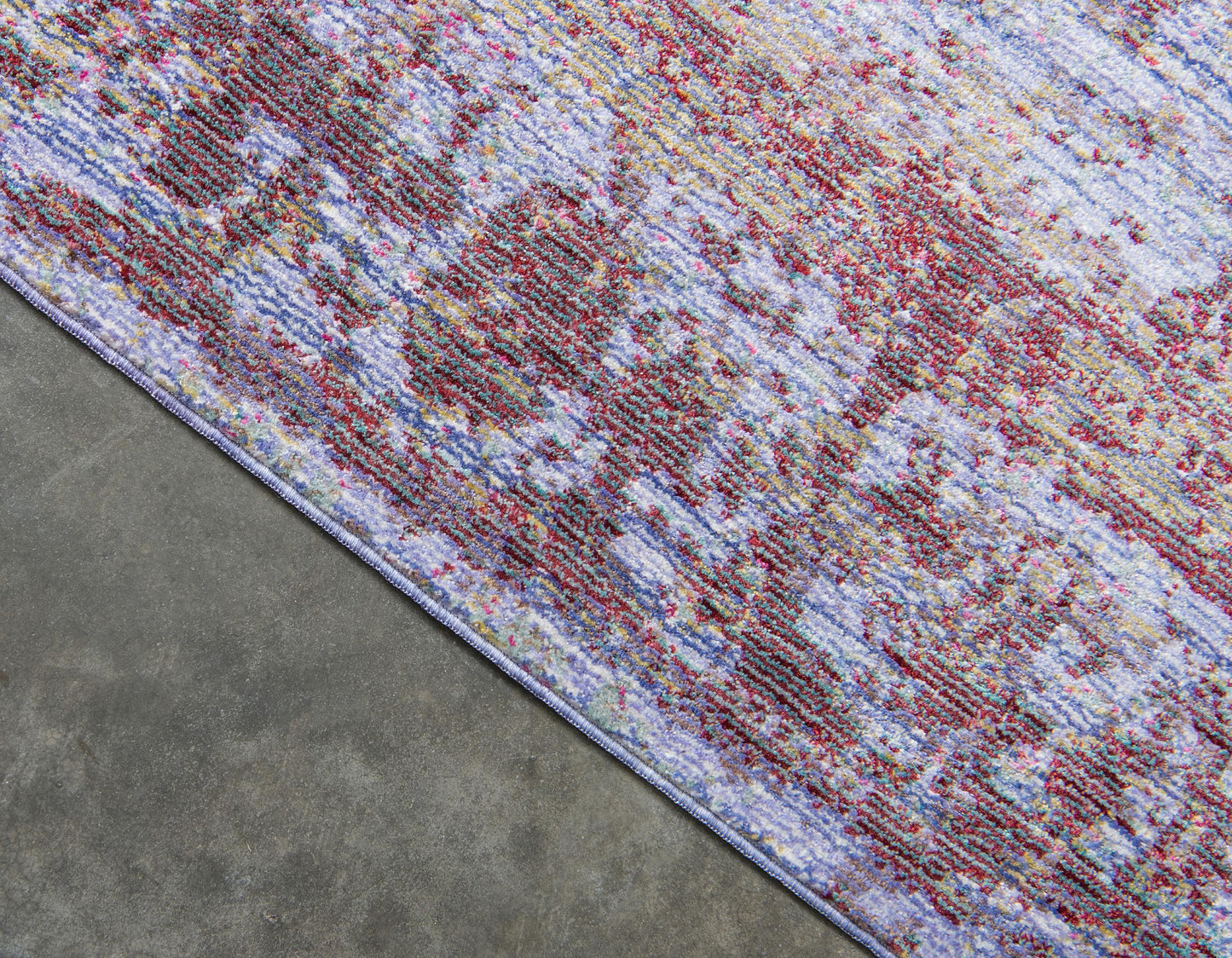 Area Rug – Modern, Violet Gradient Blend