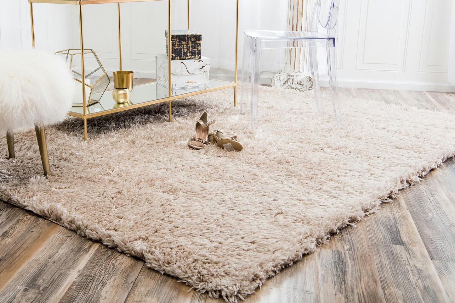 Area Rug – Luxury Shaggy Area