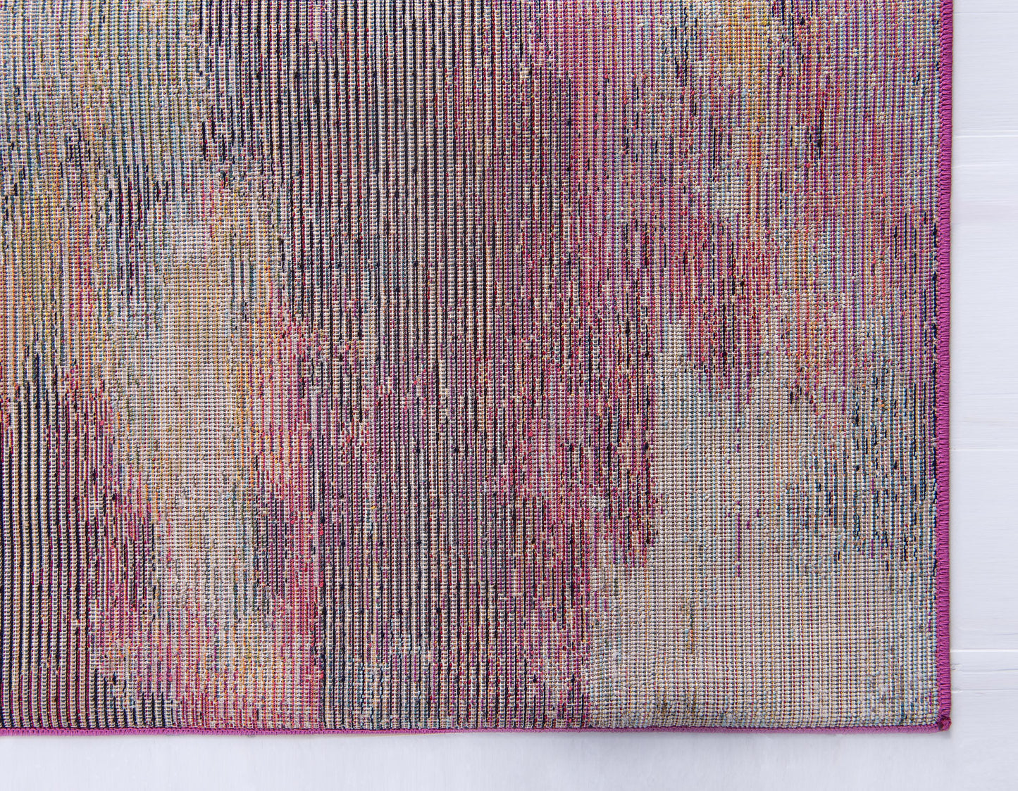 Area Rug Modern Watercolor Purple Abstract