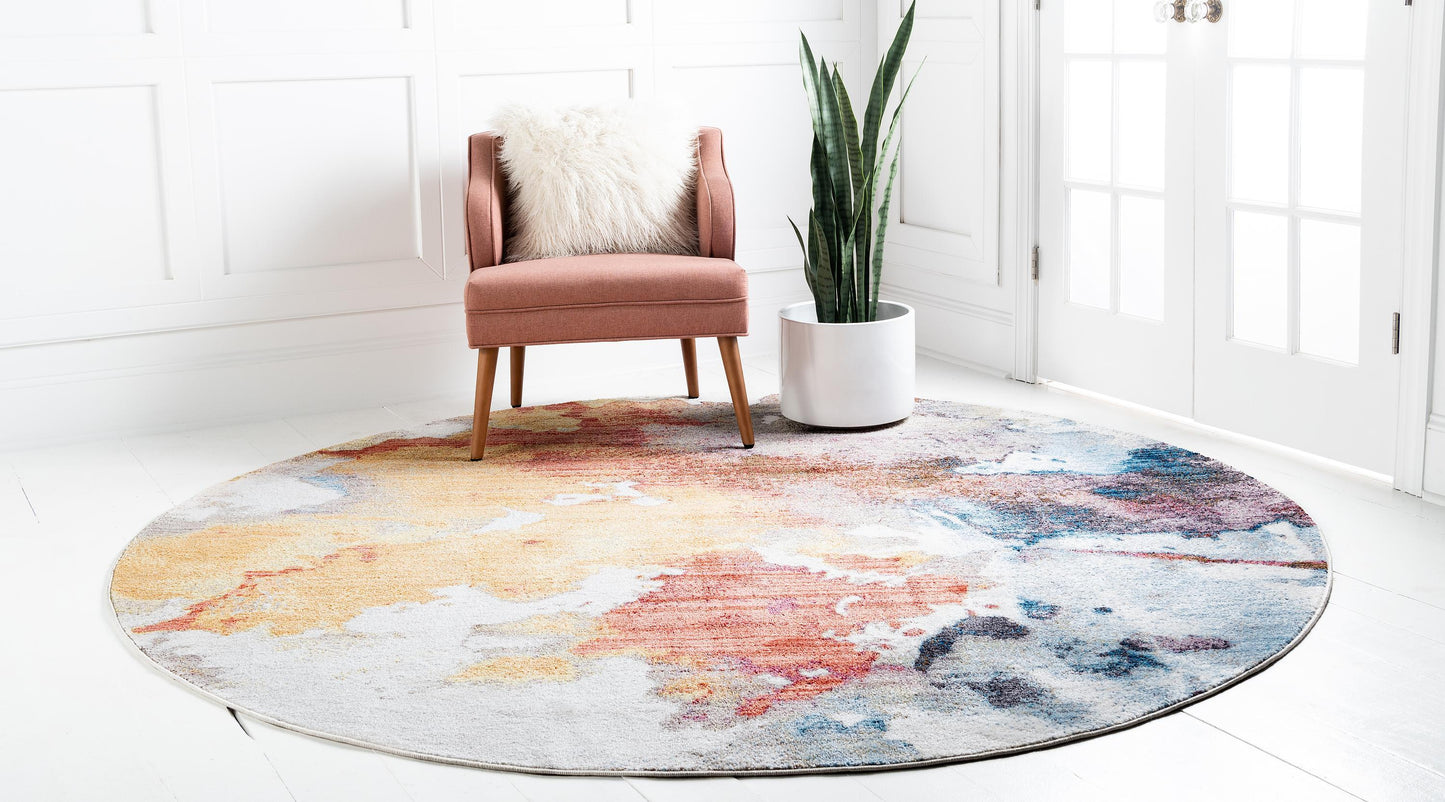 Area Rug – Modern, Color Splash