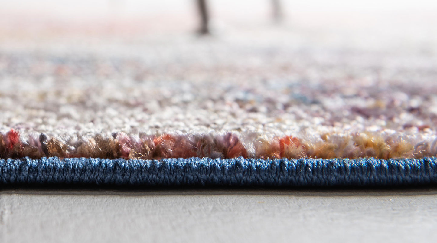 Area Rug – Modern, Faded Grid Soft