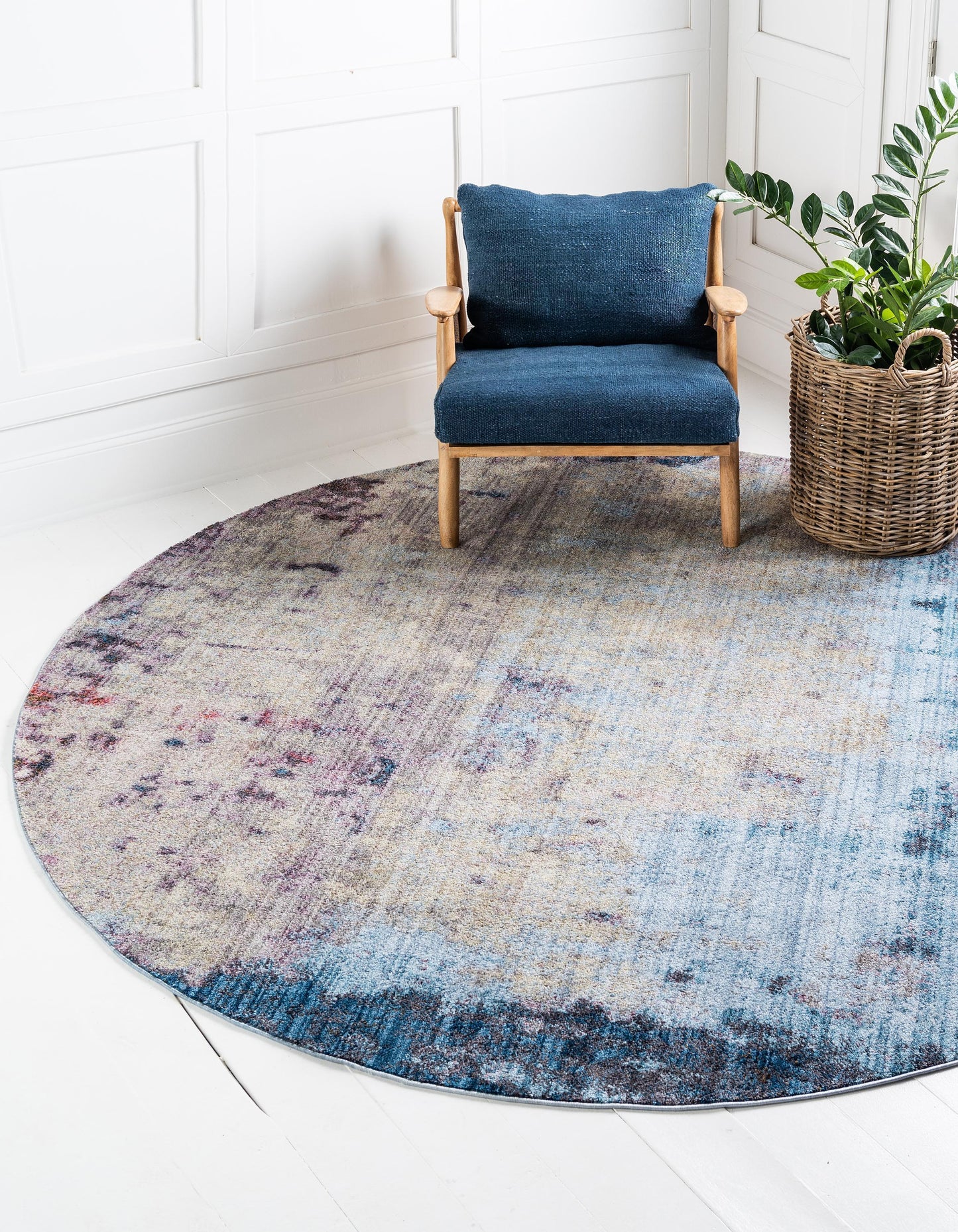 Area Rug – Modern, Blue Gray Area
