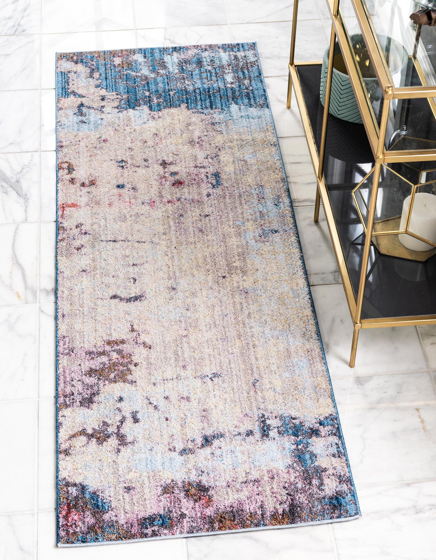 Area Rug – Modern, Blue Gray Area