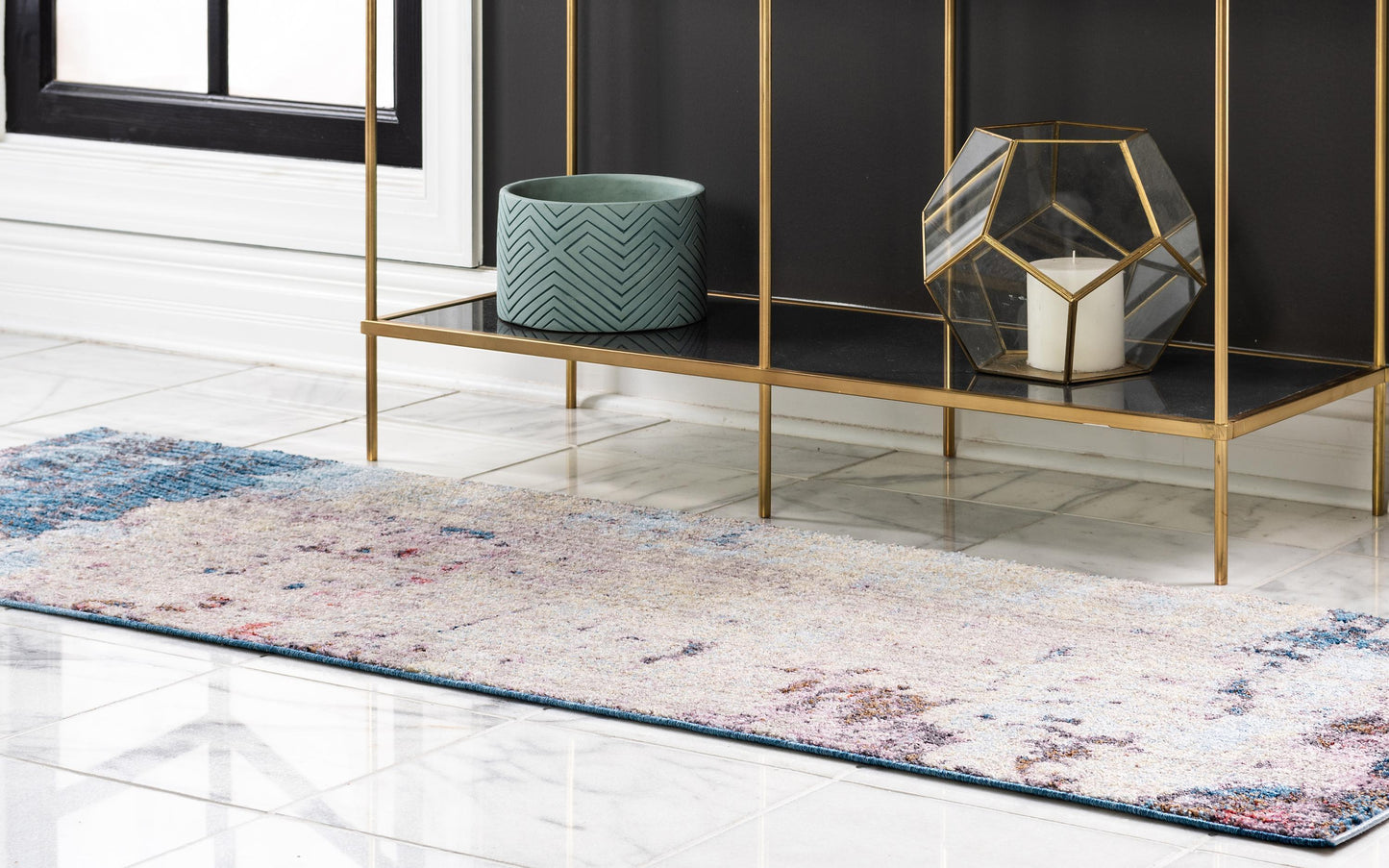 Area Rug – Modern, Blue Gray Area