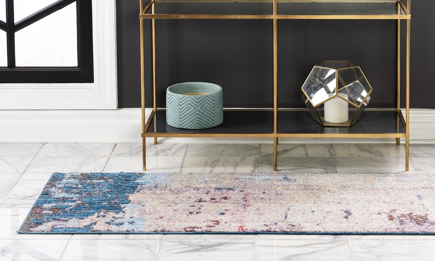 Area Rug – Modern, Blue Gray Area