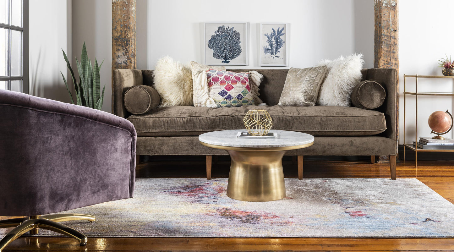 Area Rug – Modern, Gray Color Splash