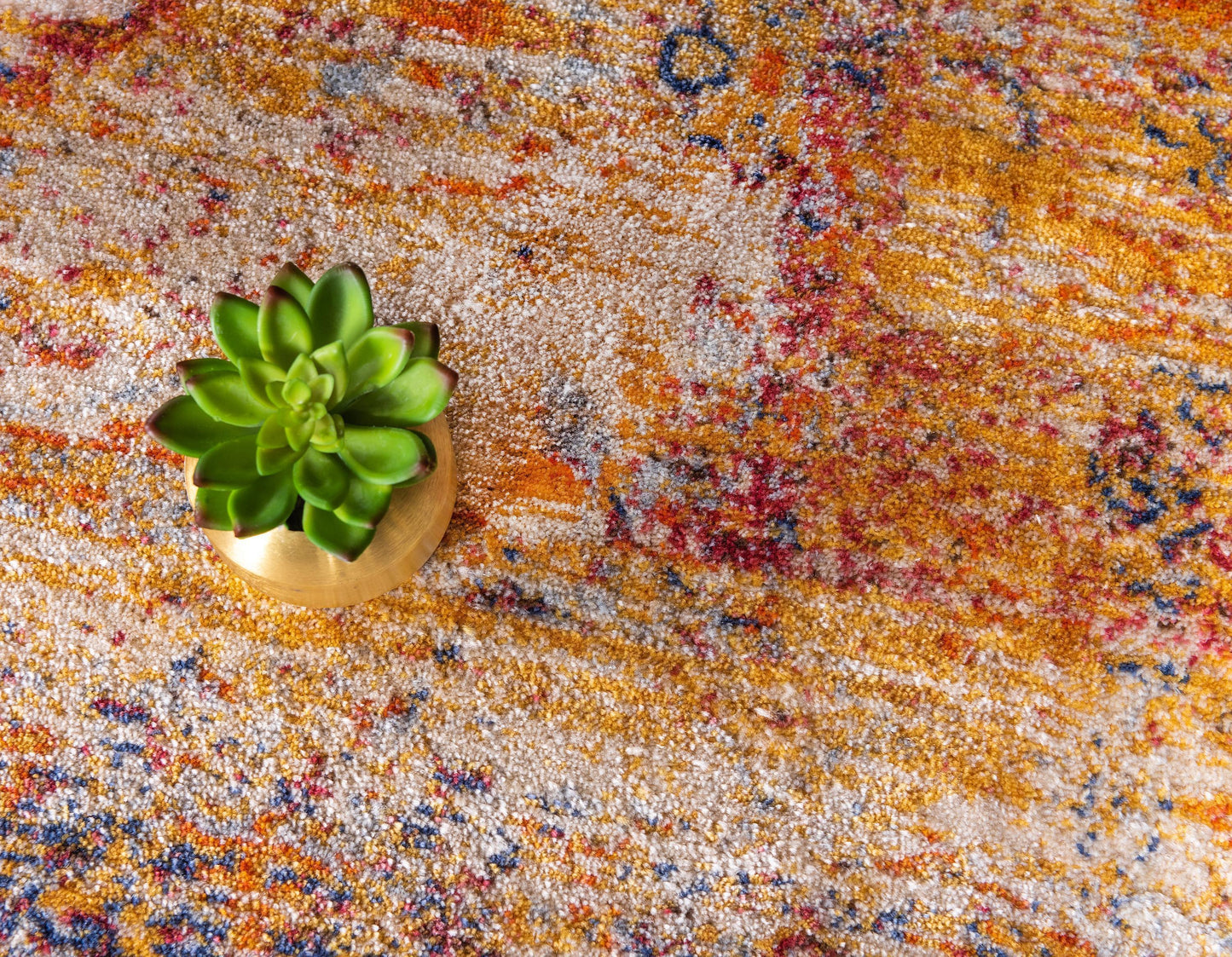 Modern Area Rug Living Room Abstract Washable