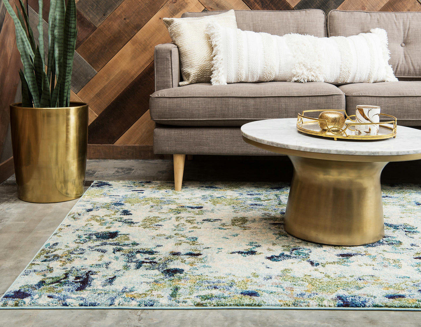 Area Rug – Art Deco, Multi-Color