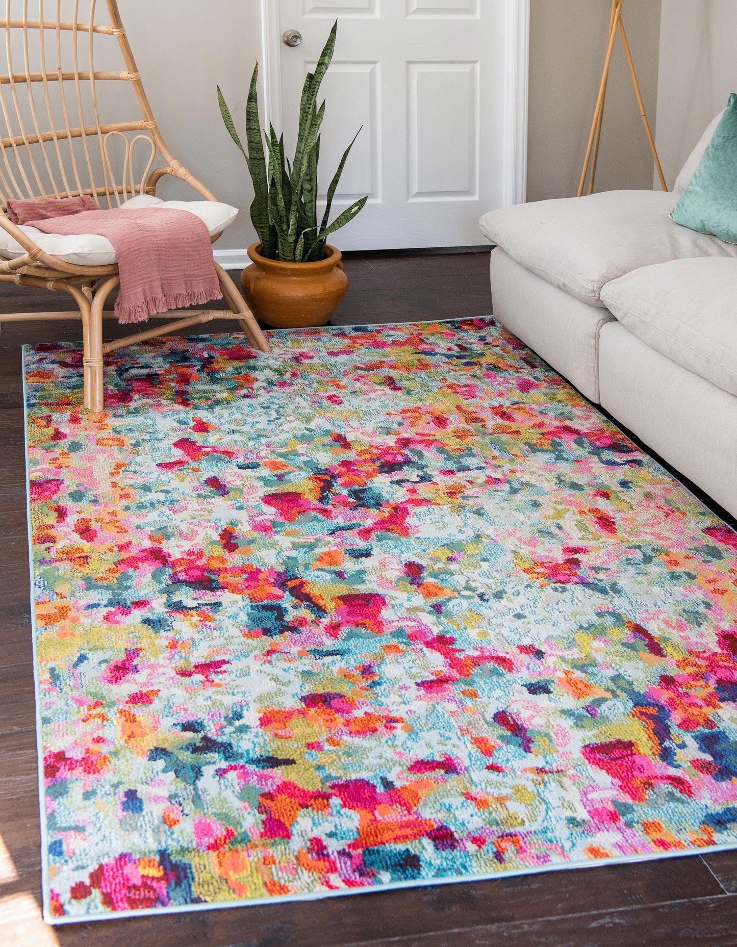 Area Rug – Art Deco, Multi-Color