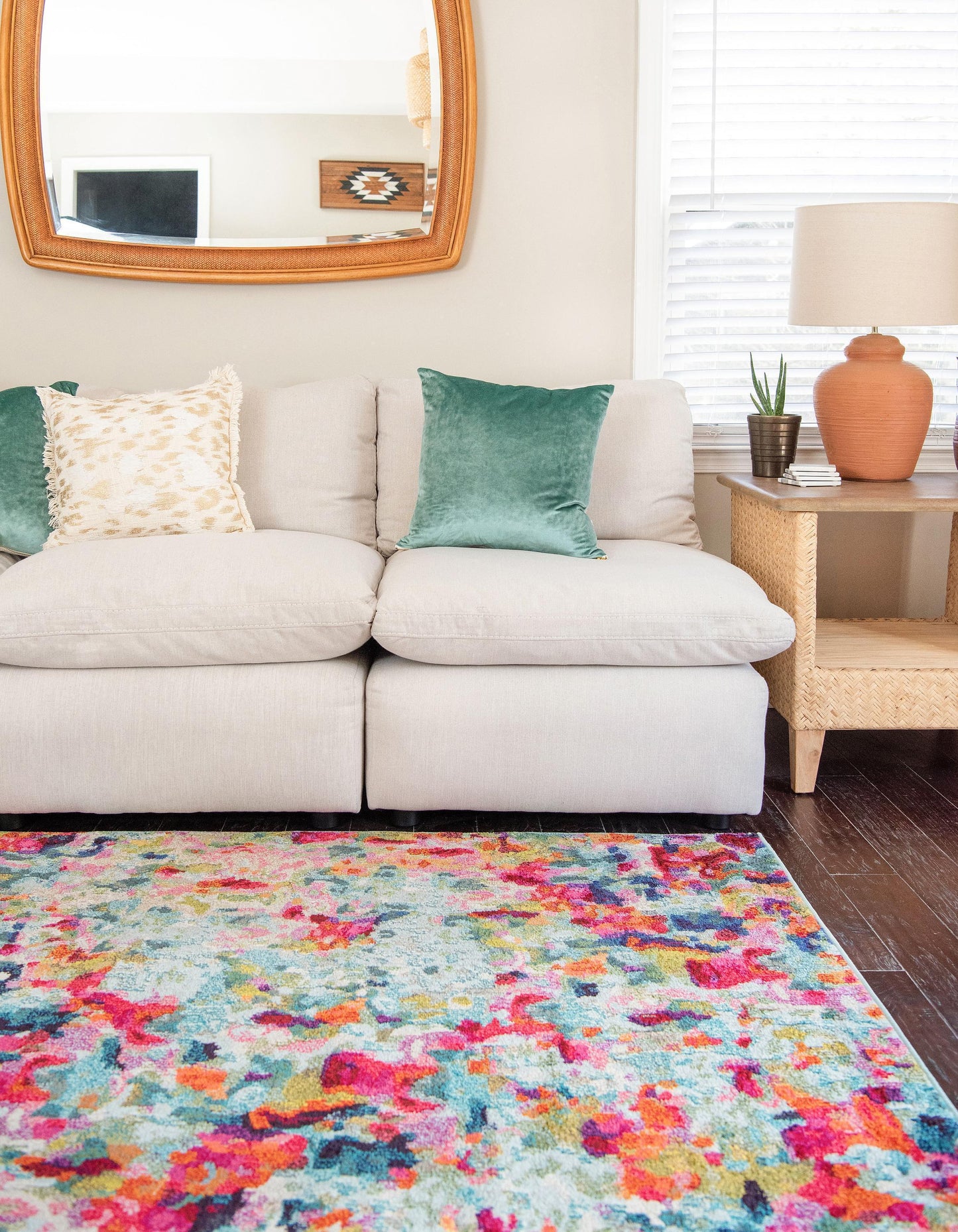 Area Rug – Art Deco, Multi-Color