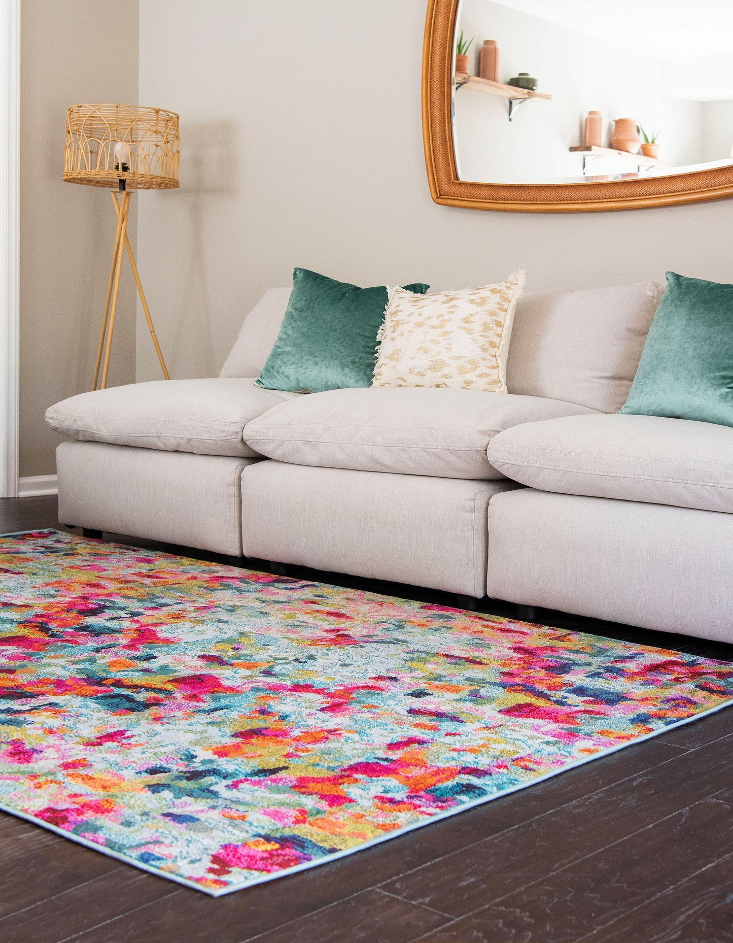 Area Rug – Art Deco, Multi-Color