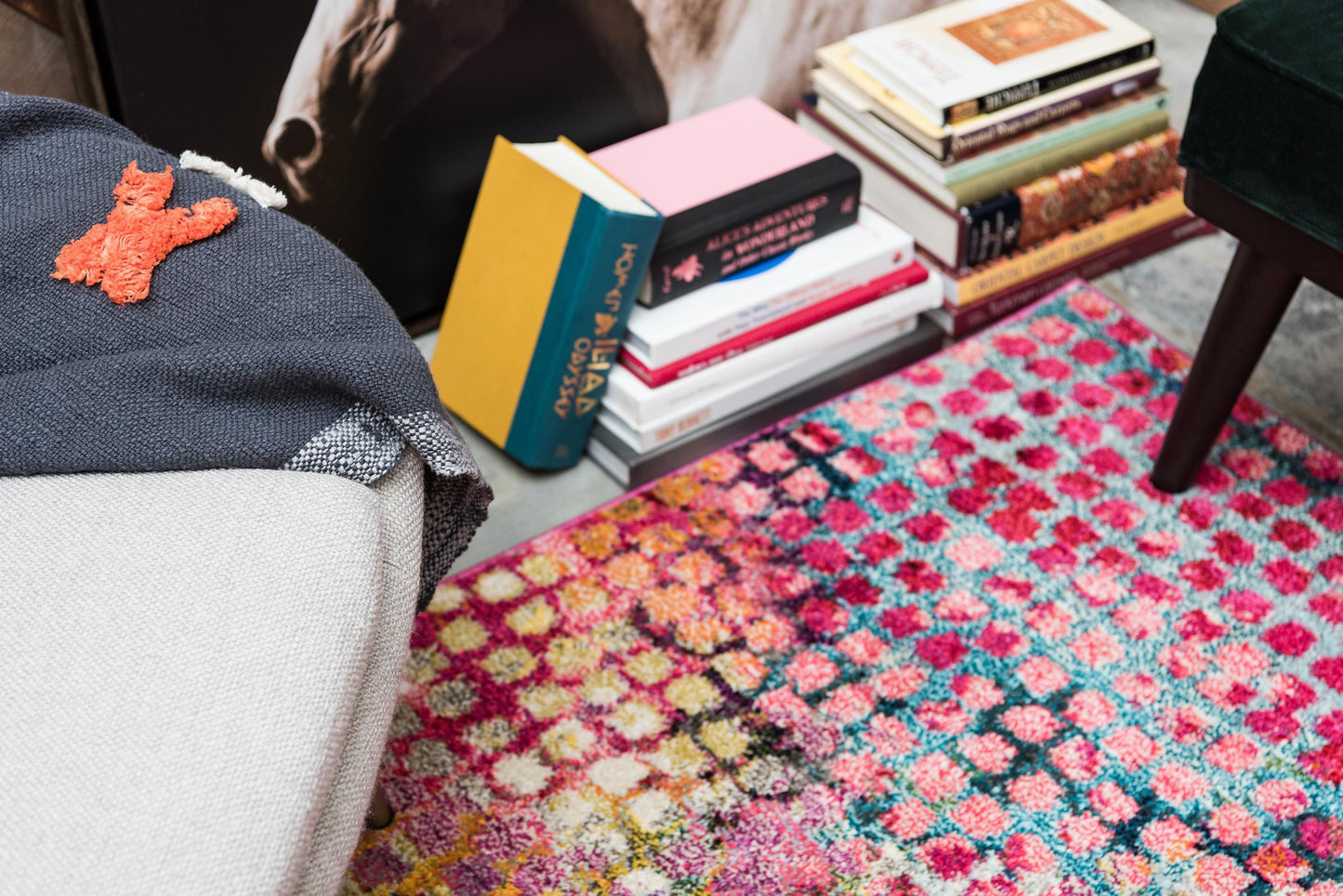 Area Rug – Modern, Circle Pattern