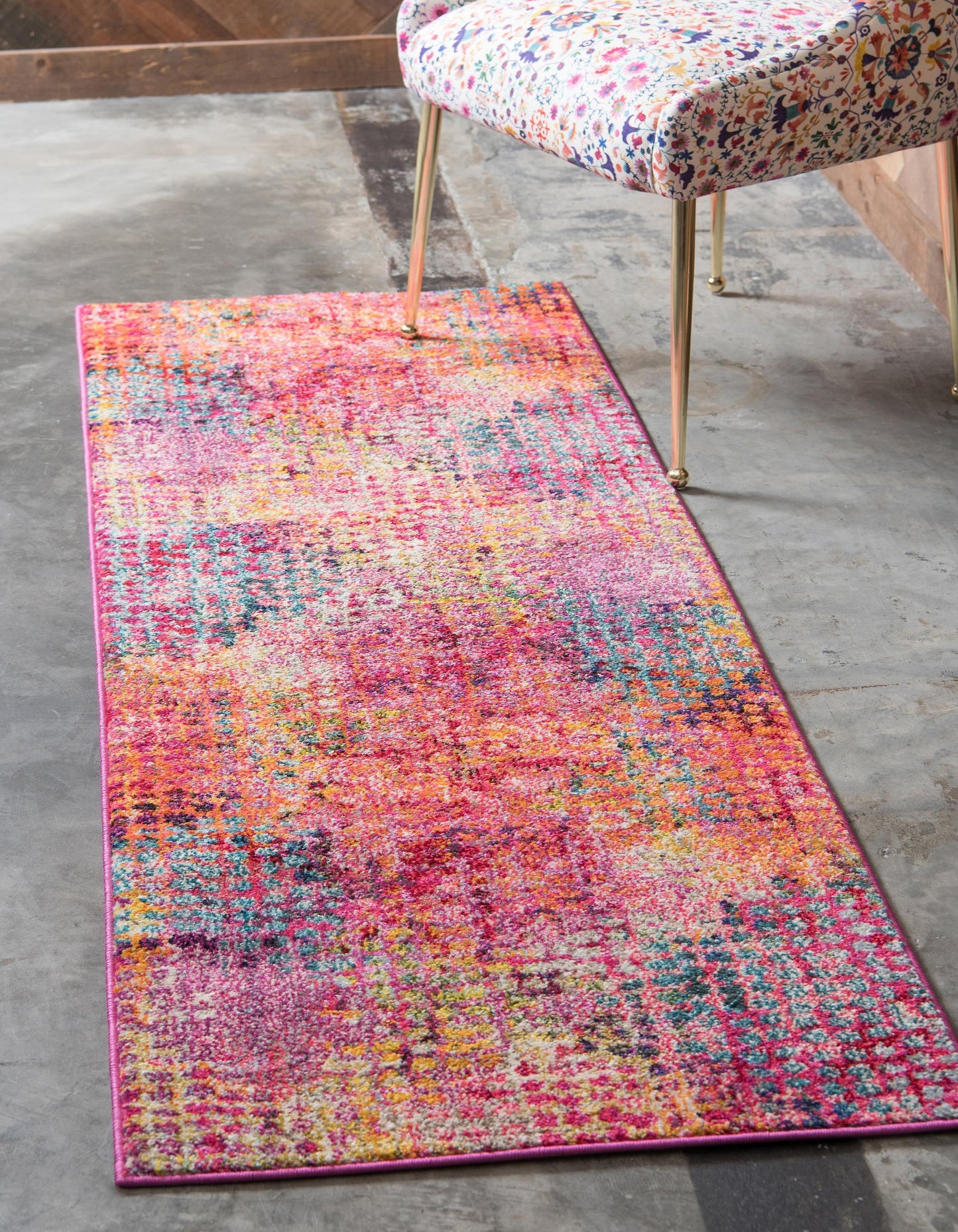Area Rug – Modern, Circle Pattern