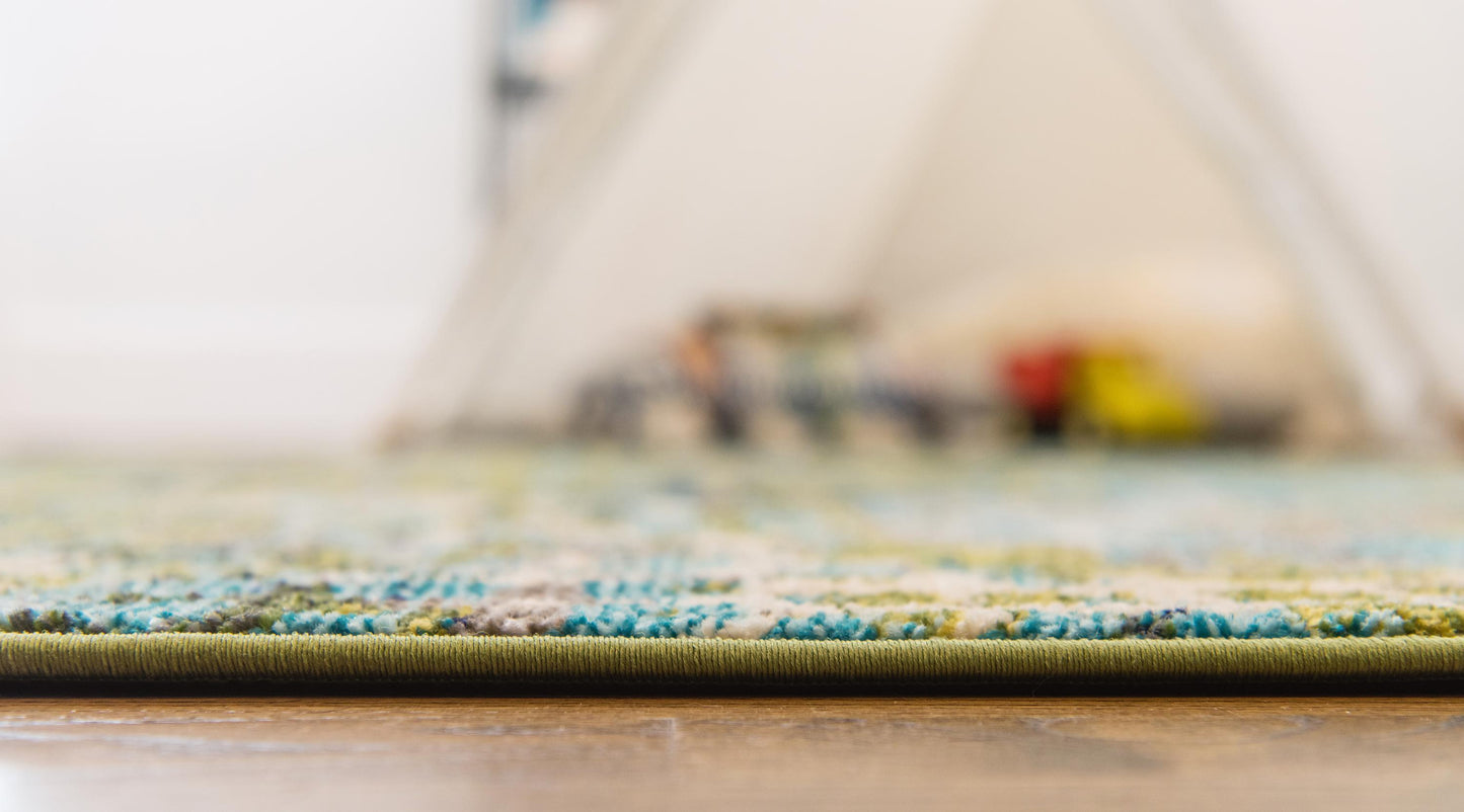 Area Rug – Modern, Circle Pattern