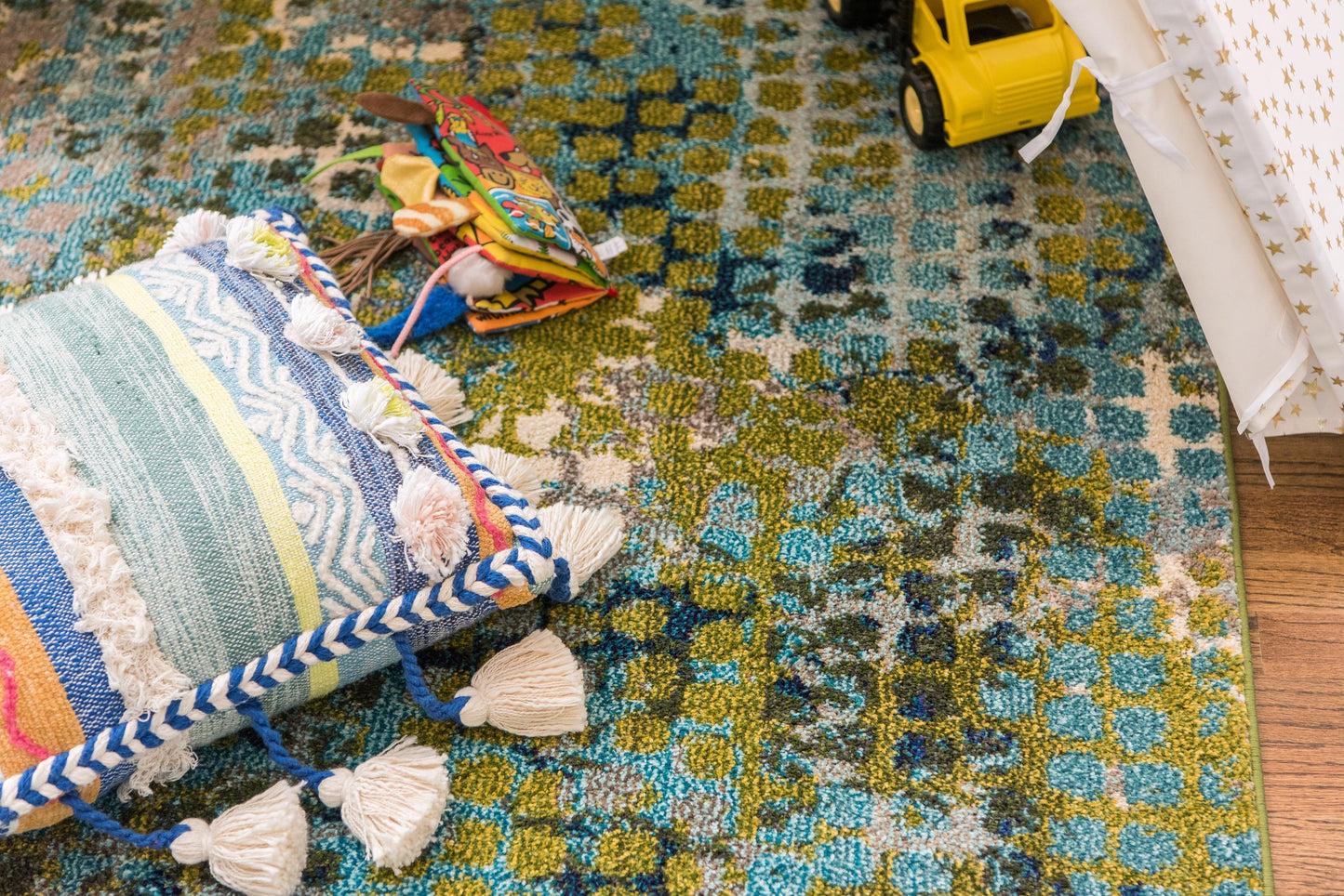 Area Rug – Modern, Circle Pattern