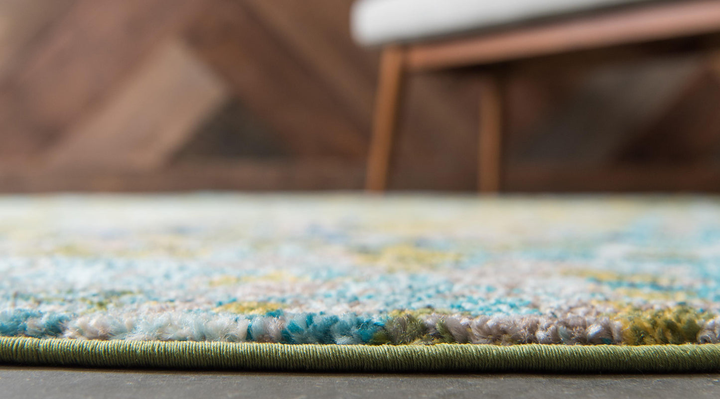 Area Rug – Modern, Circle Pattern