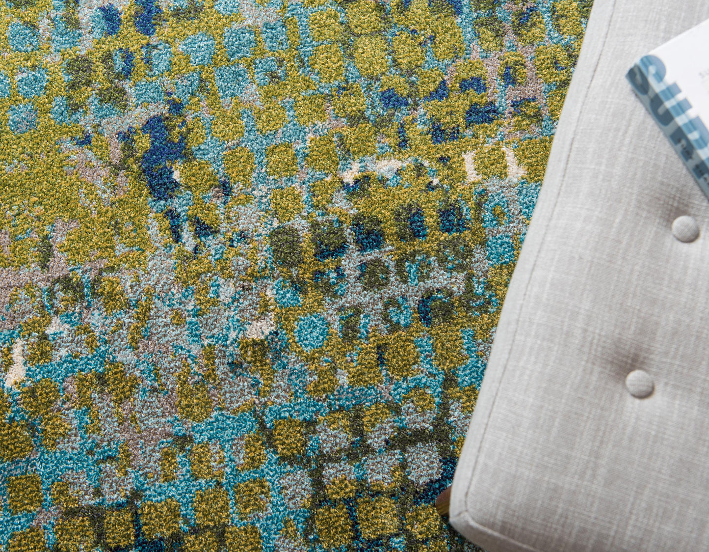Area Rug – Modern, Circle Pattern