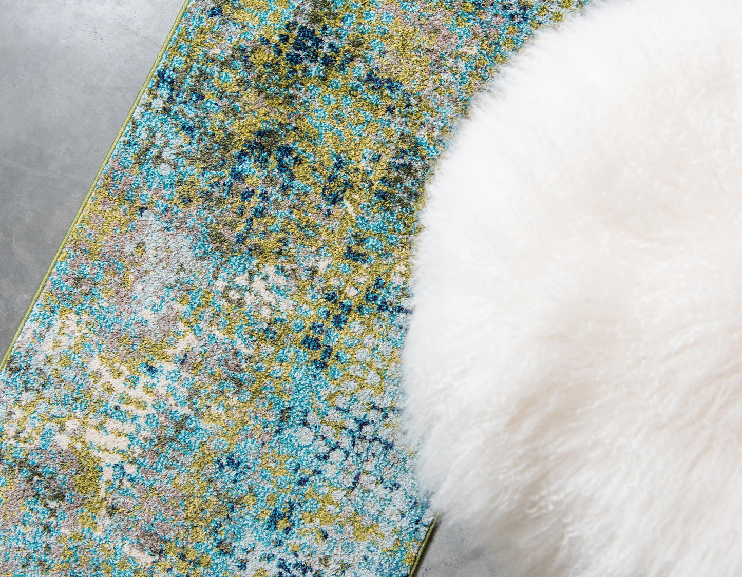 Area Rug – Modern, Circle Pattern