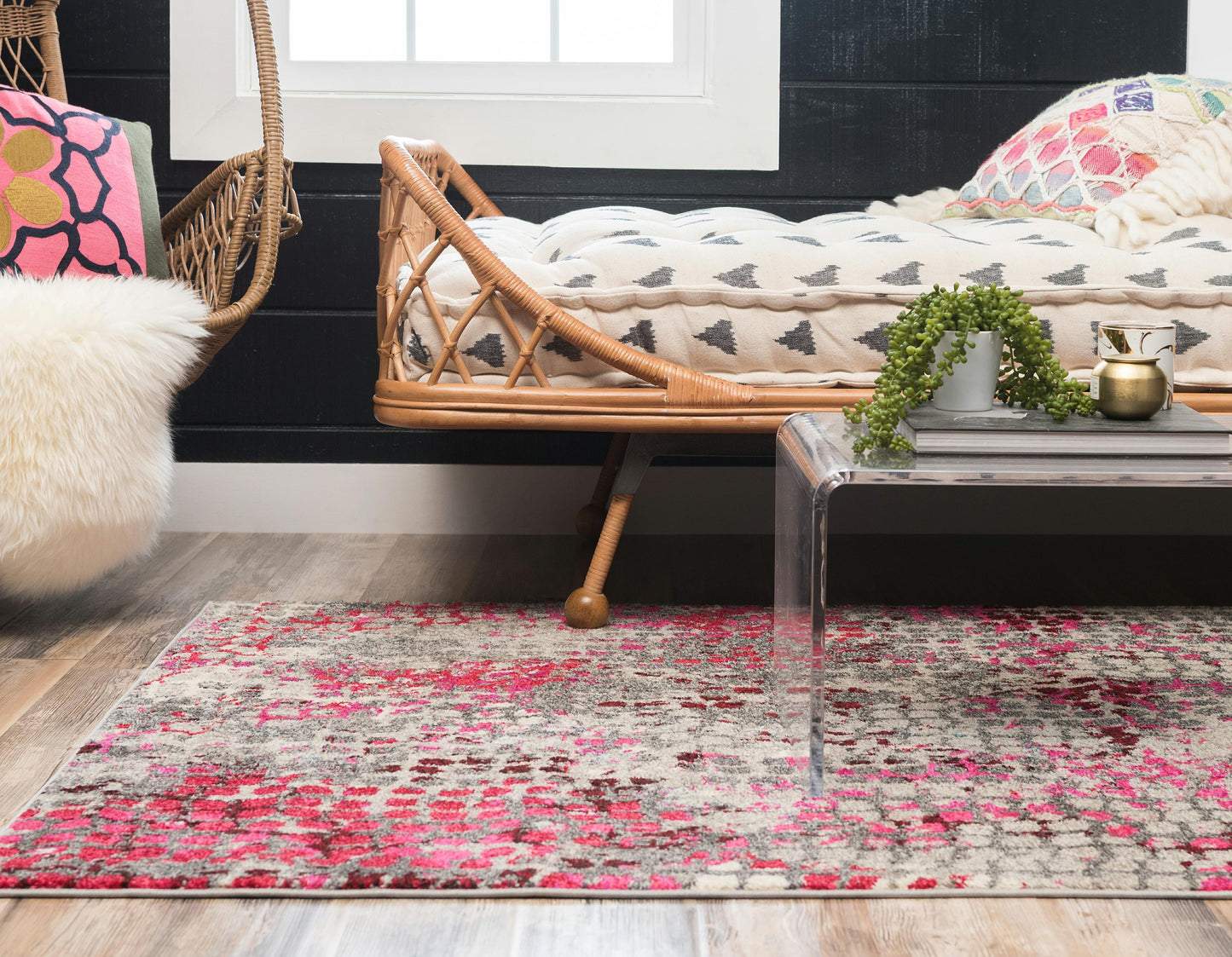 Area Rug – Modern, Circle Pattern
